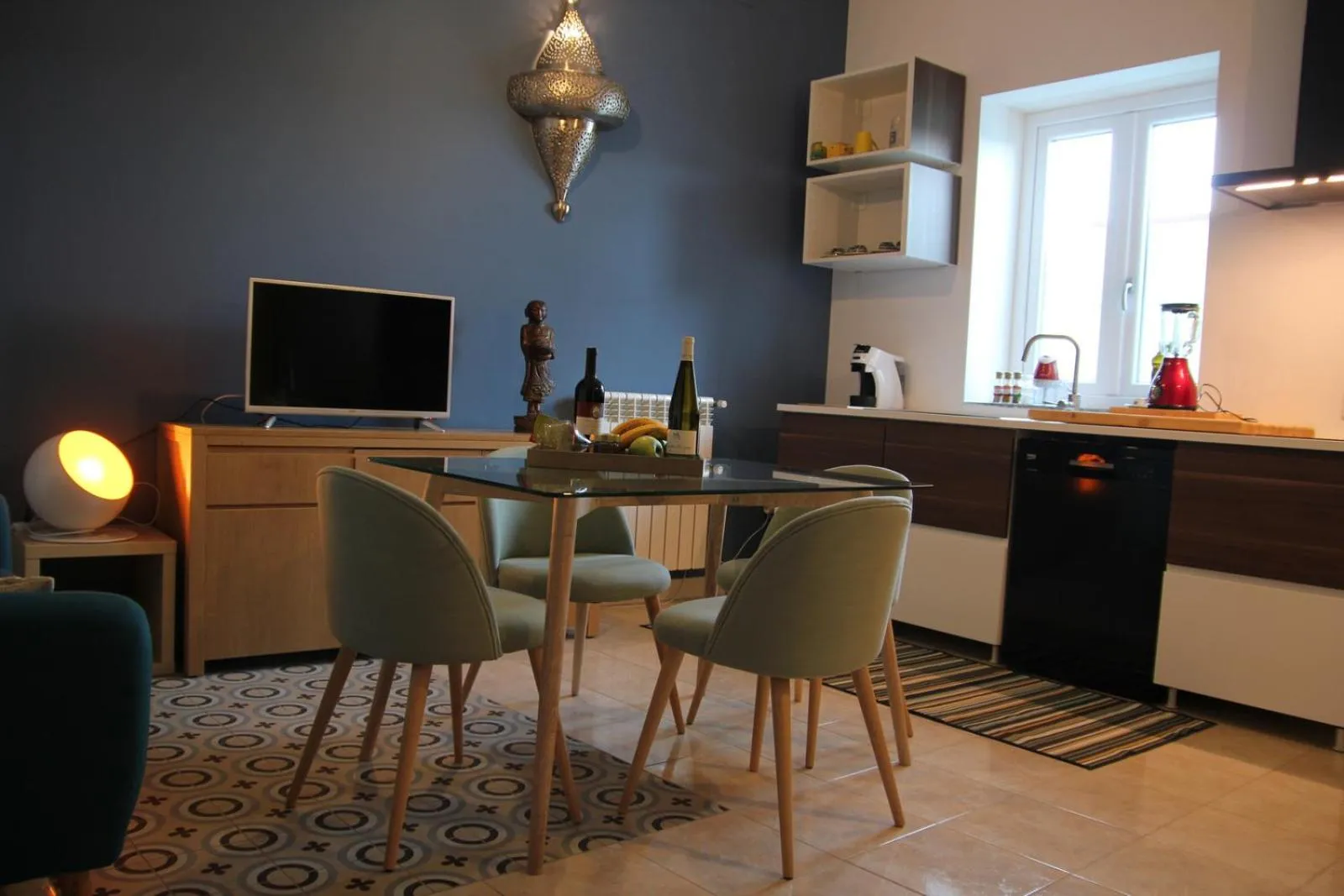 Kitchen or kitchenette in Aparthotel Masseria Villa Marchesi