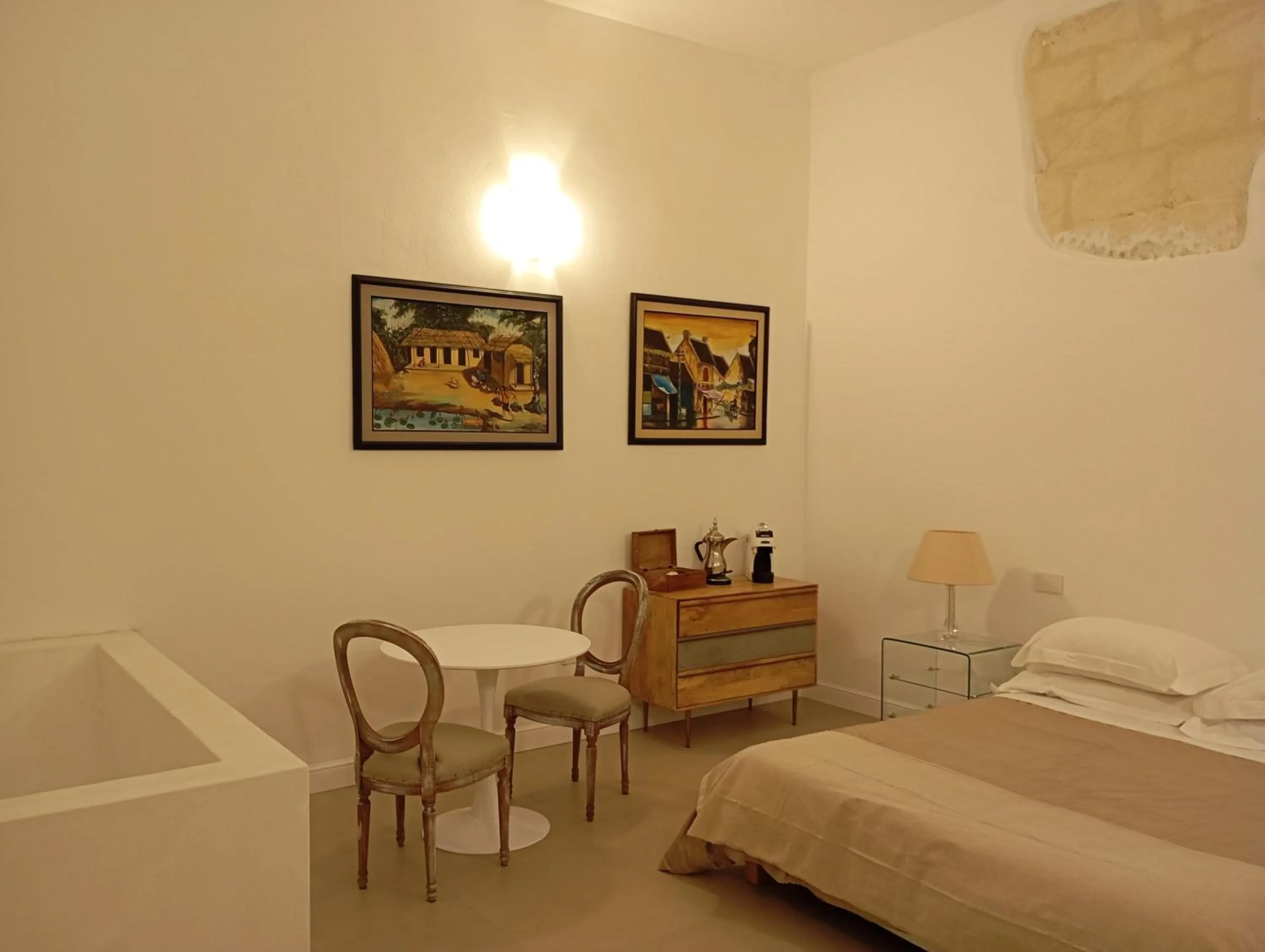 Bed in Aparthotel Masseria Villa Marchesi