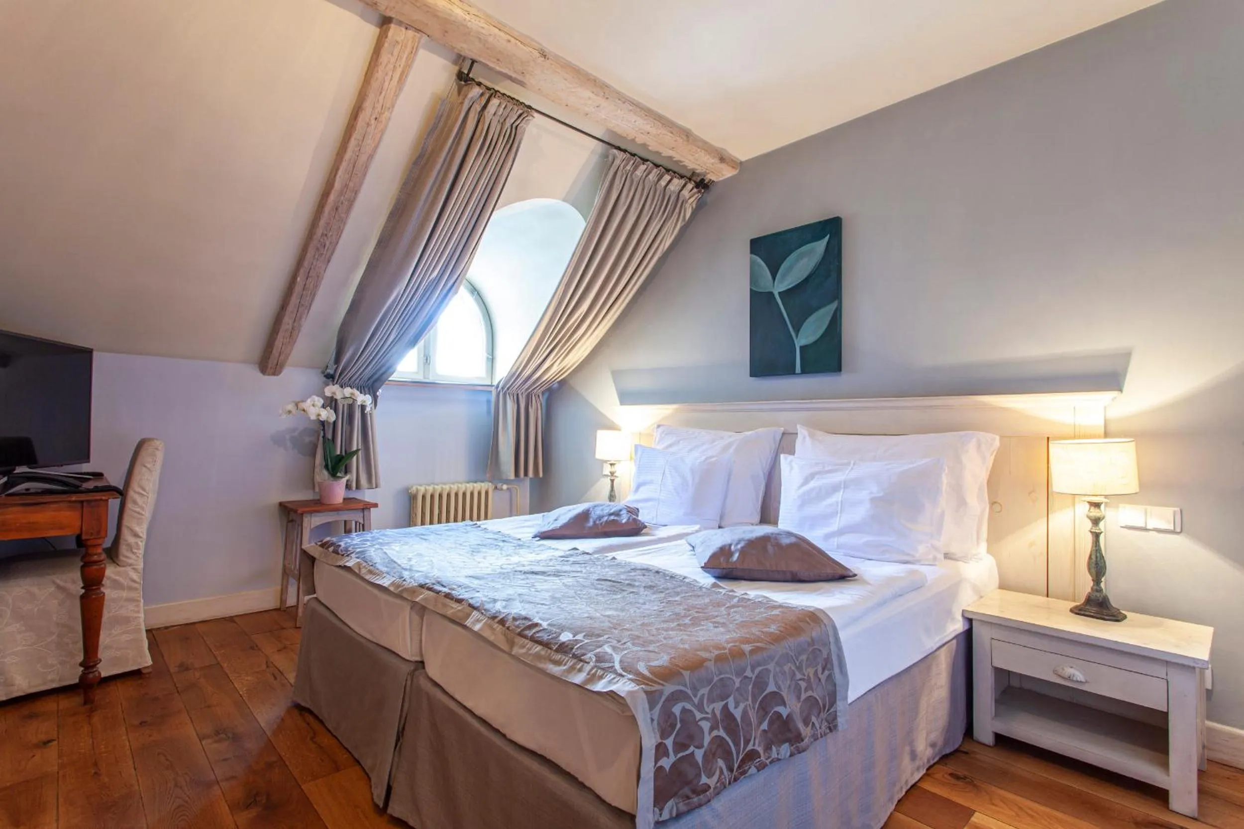 Bed in Boutique Hotel Nautilus