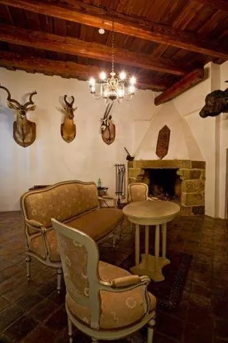 Seating area in Zamek Zabreh