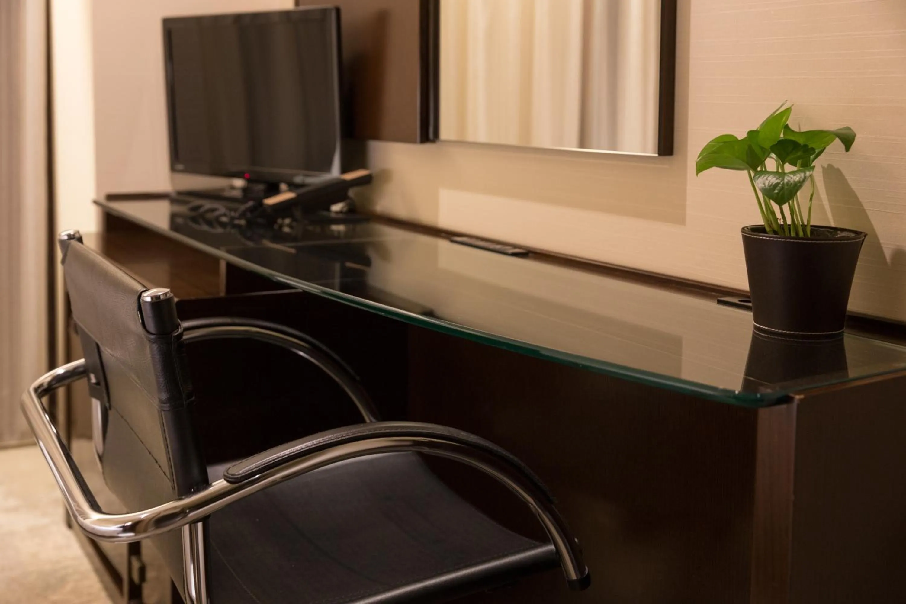 Photo of the whole room in Hotel Tenjin Place