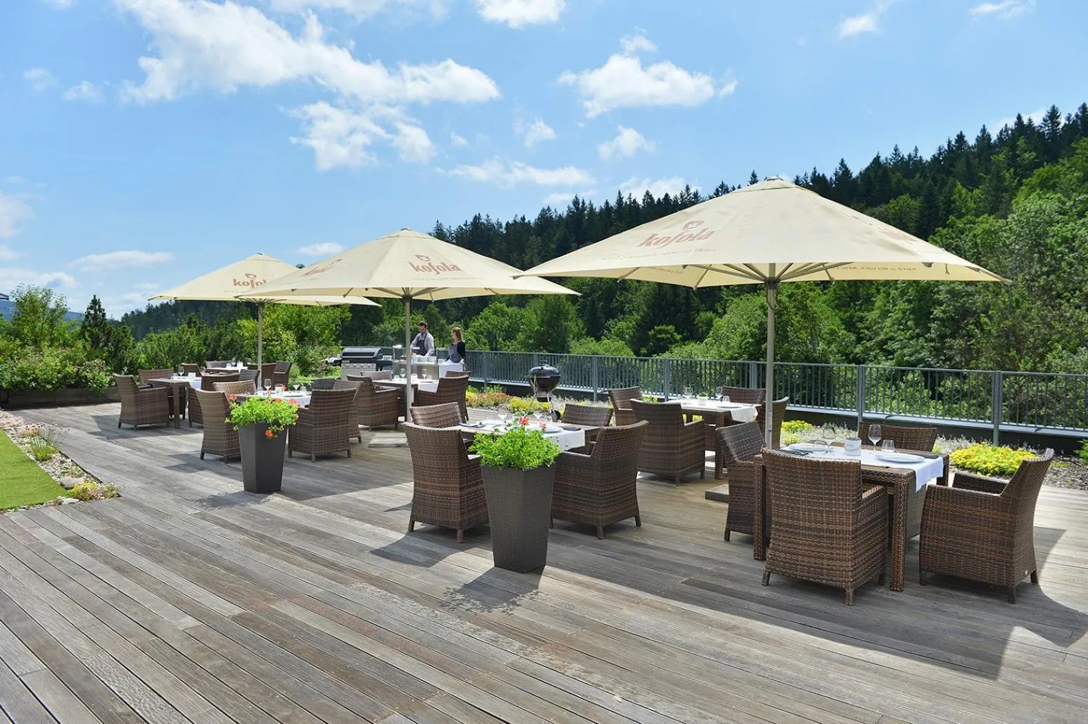 Restaurant/places to eat in Omnia Hotel Relax & Wellness