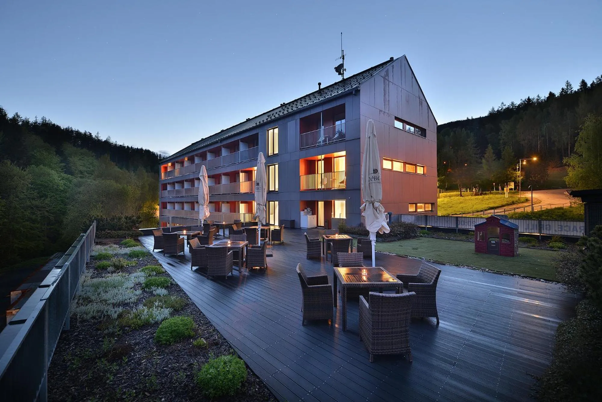 Property building in Omnia Hotel Relax & Wellness