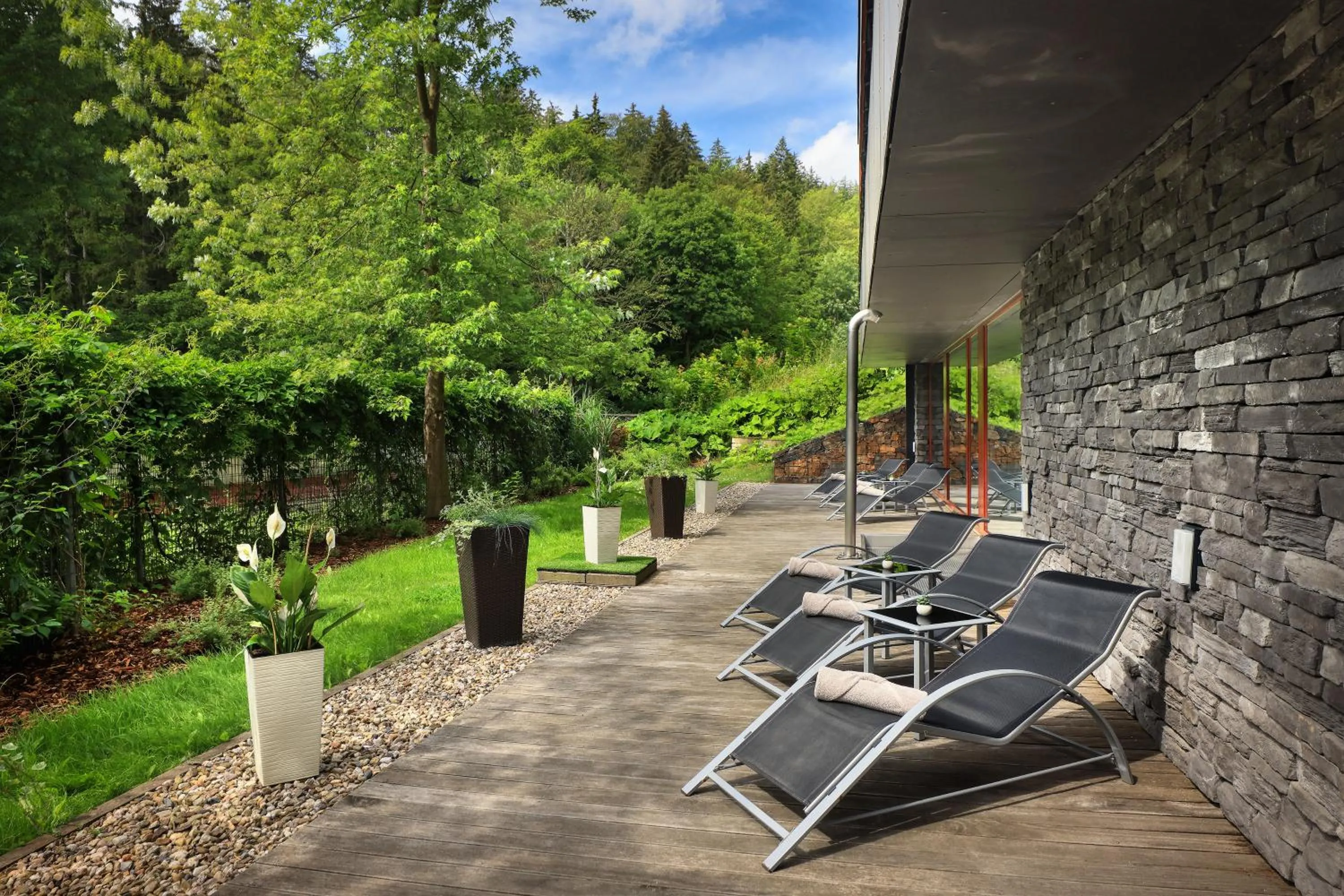 Garden in Omnia Hotel Relax & Wellness