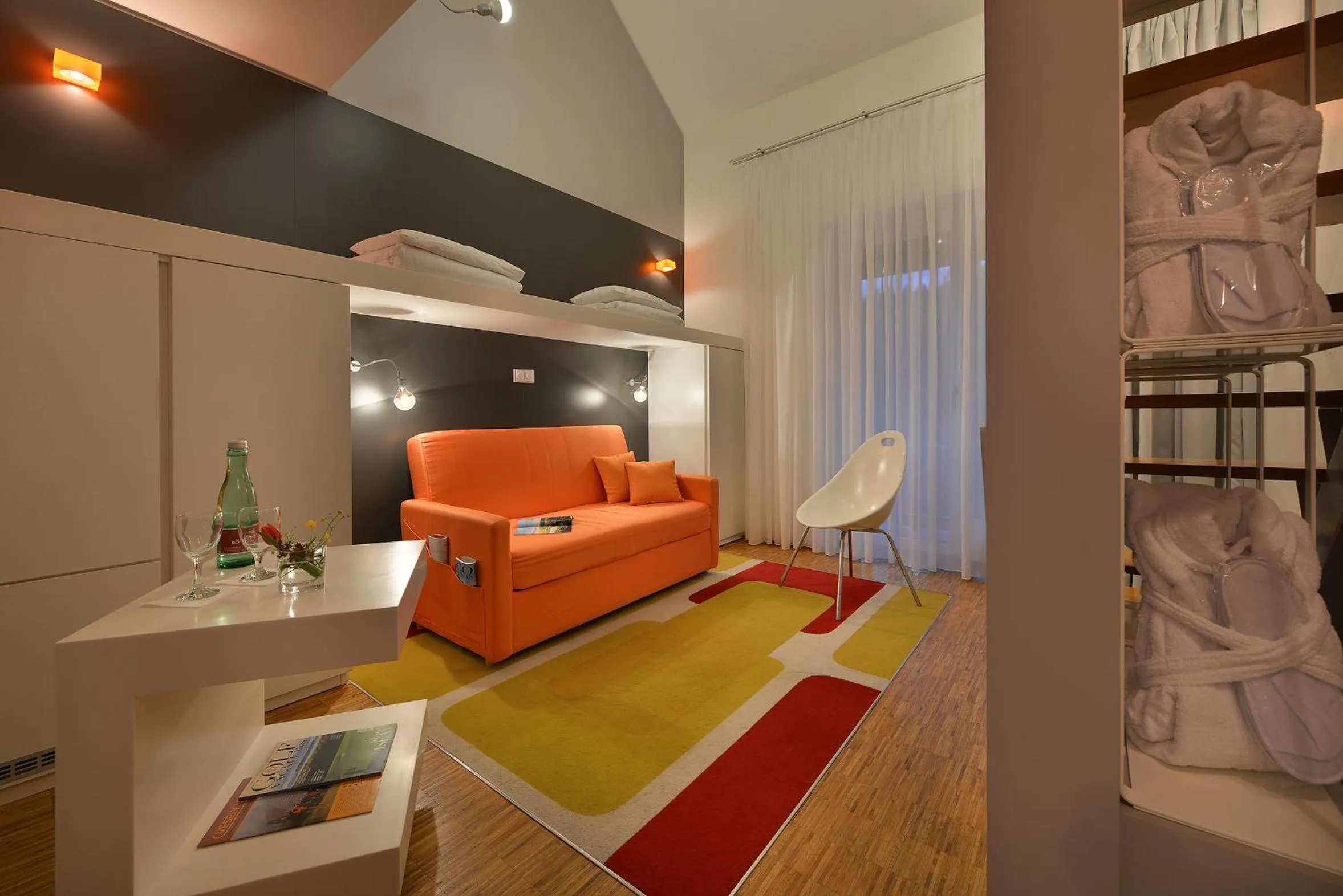 Living room in Omnia Hotel Relax & Wellness