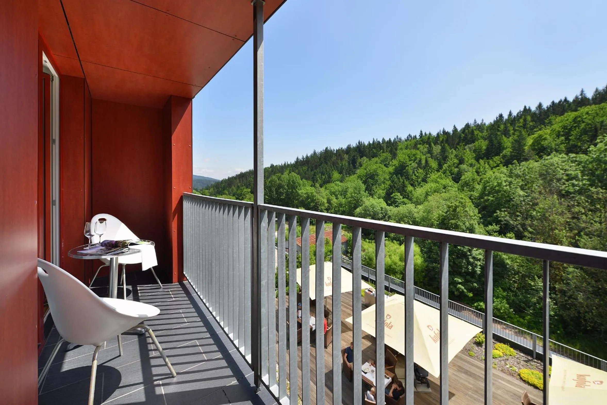 Balcony/Terrace in Omnia Hotel Relax & Wellness