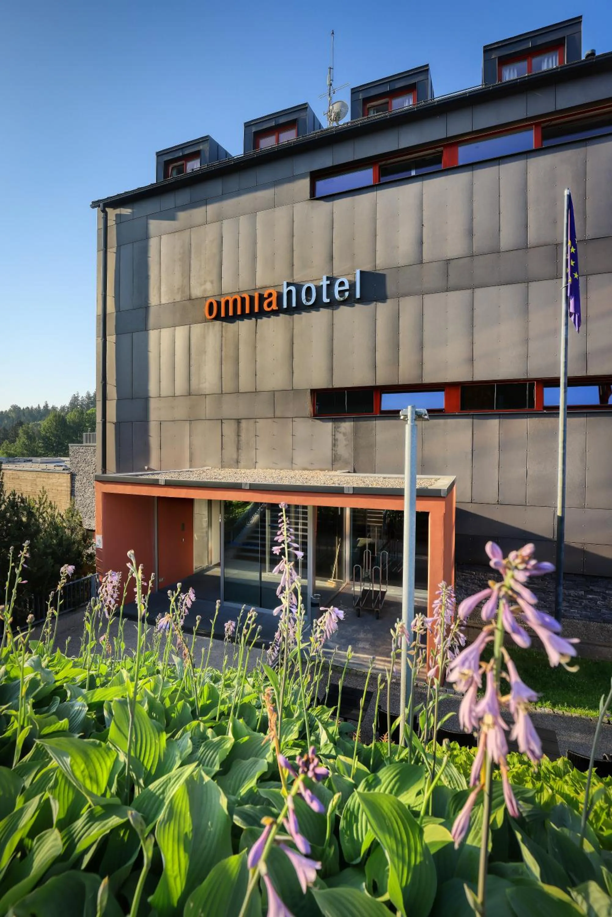 Property building in Omnia Hotel Relax & Wellness