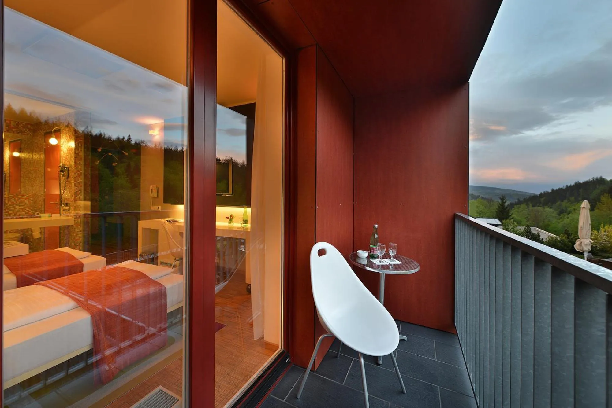 Balcony/Terrace in Omnia Hotel Relax & Wellness