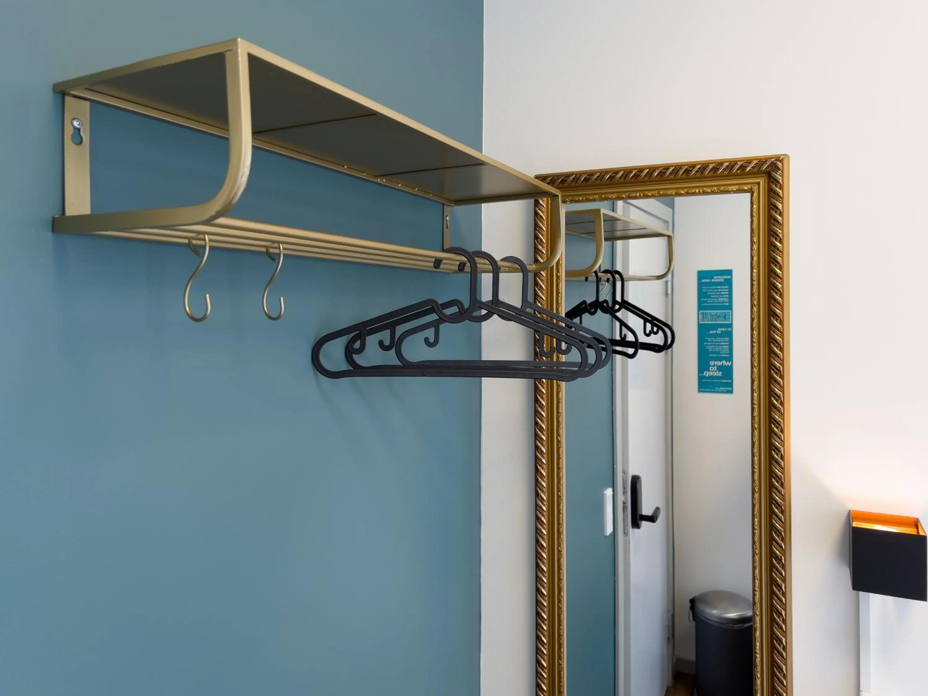 wardrobe in where to sleep