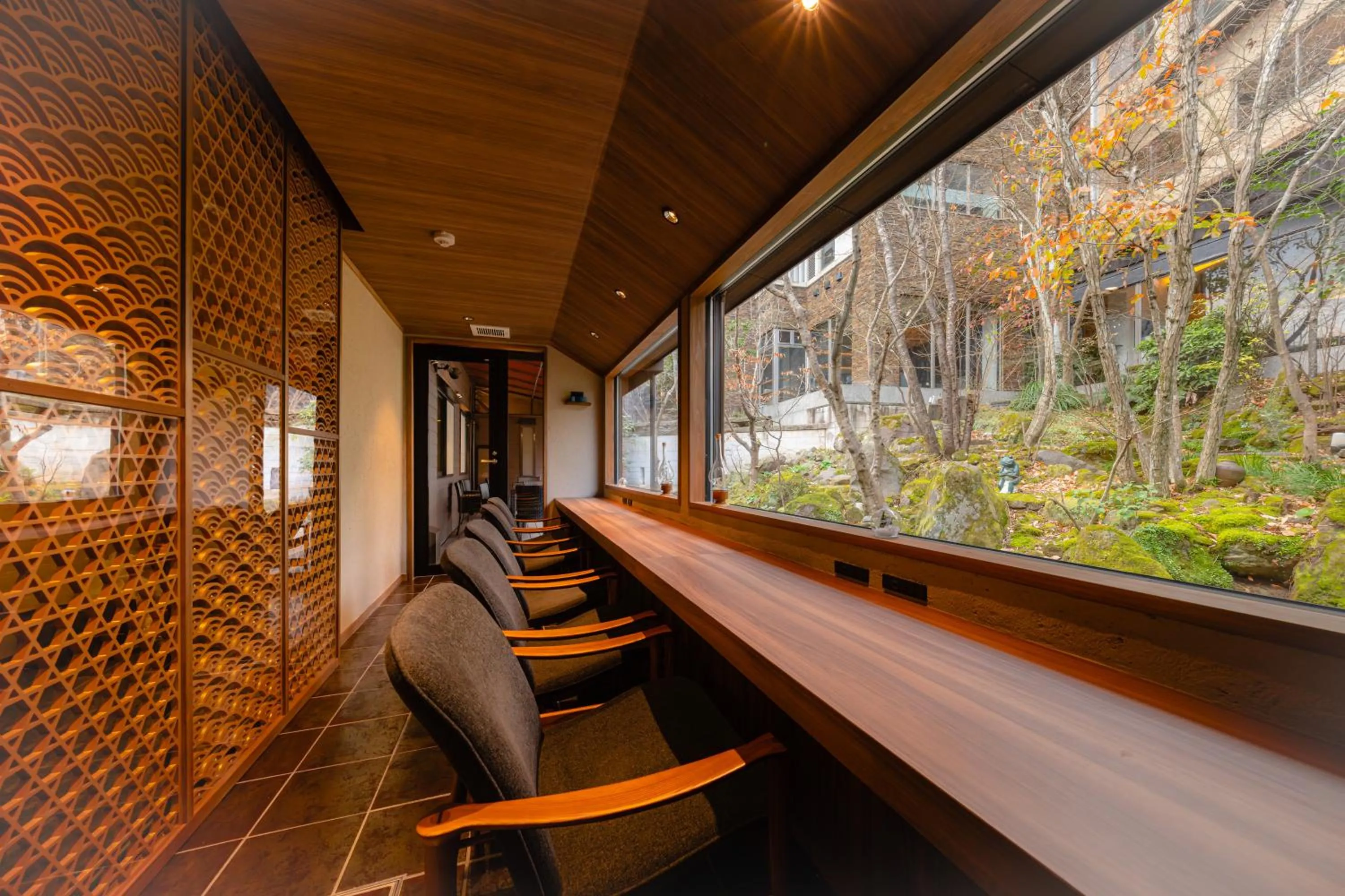 Lounge or bar in Ryotei Matsubaya