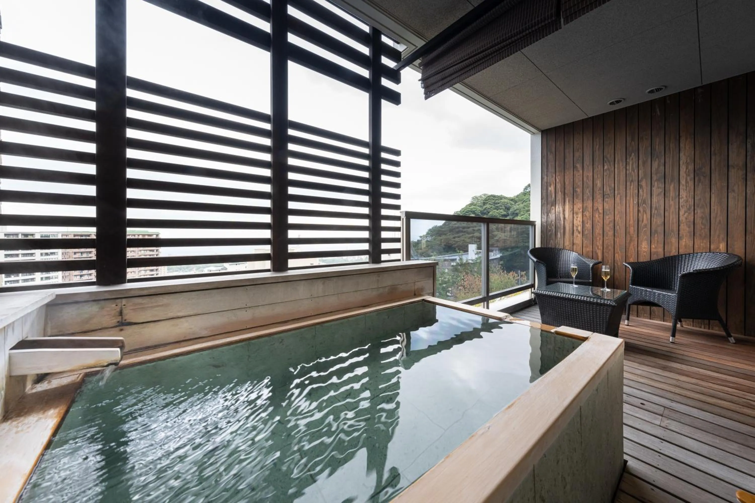 Hot Spring Bath in Ryotei Matsubaya