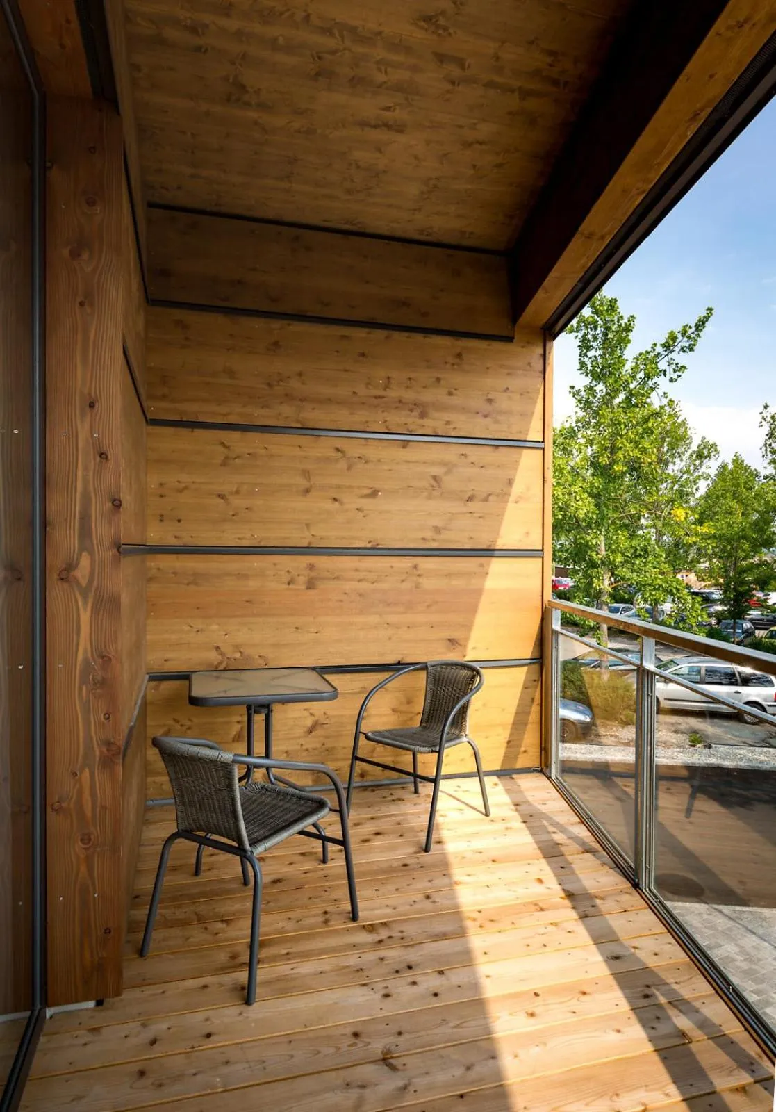 Balcony/Terrace in Hotel am See Rust