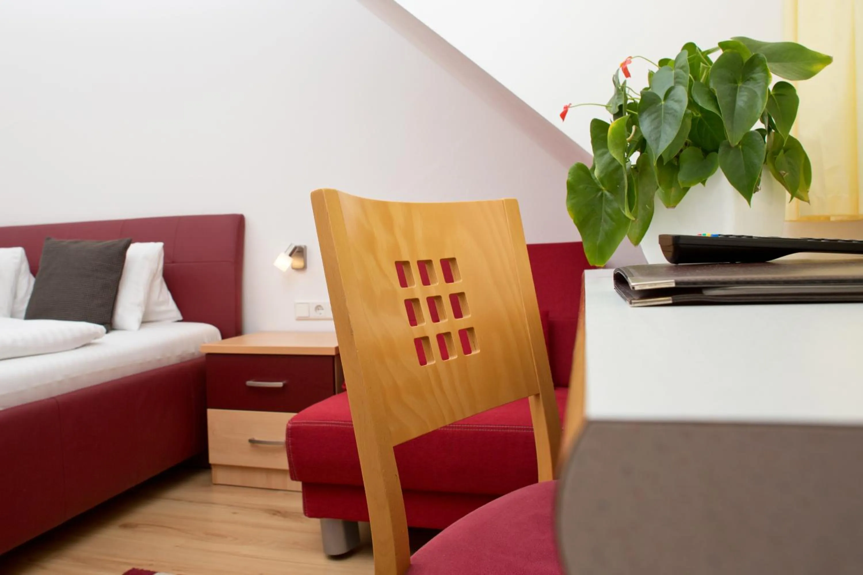 Decorative detail, Bed in Hotel am See Rust