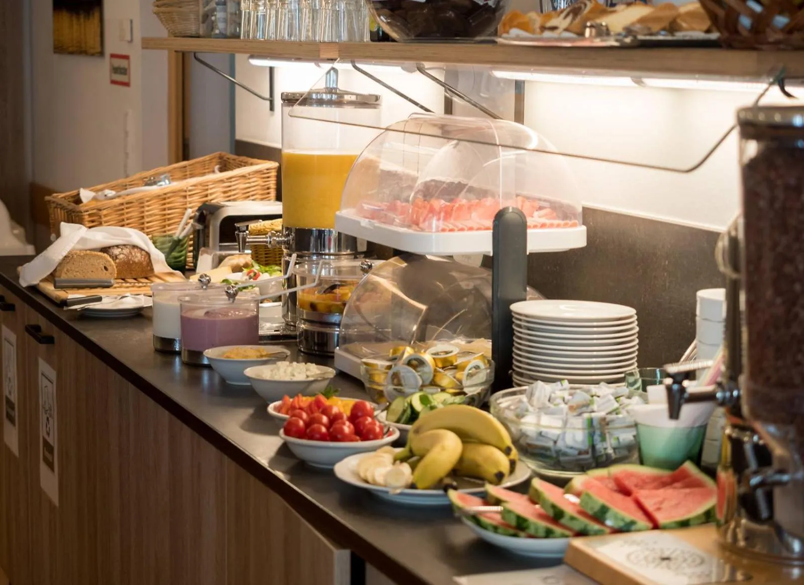 Buffet breakfast in Hotel am See Rust