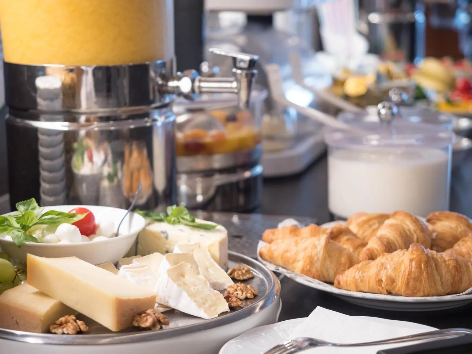 Buffet breakfast in Hotel am See Rust