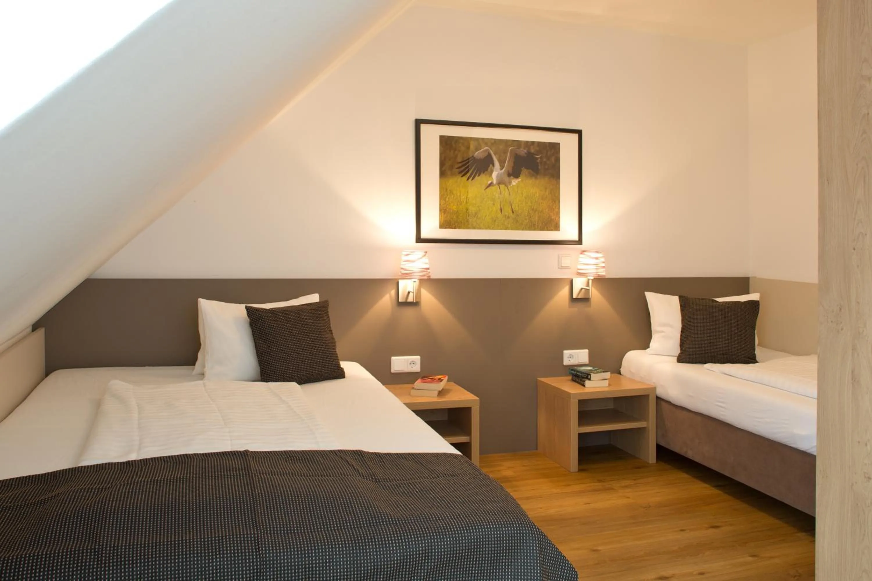 Photo of the whole room, Bed in Hotel am See Rust