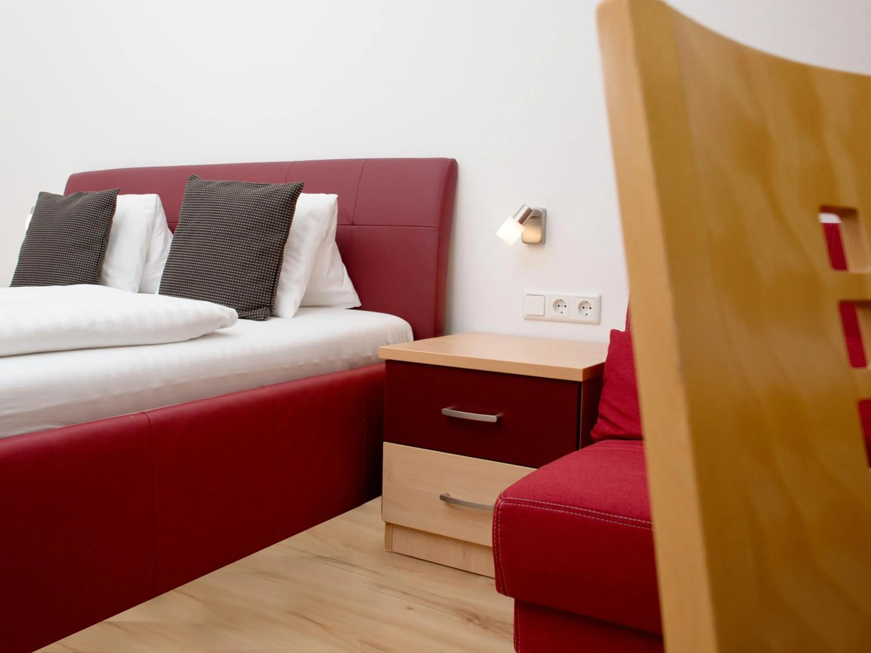 Decorative detail, Bed in Hotel am See Rust