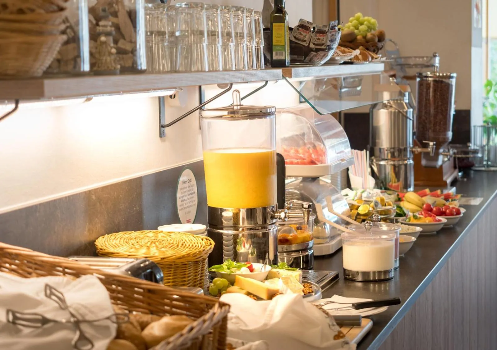 Buffet breakfast in Hotel am See Rust