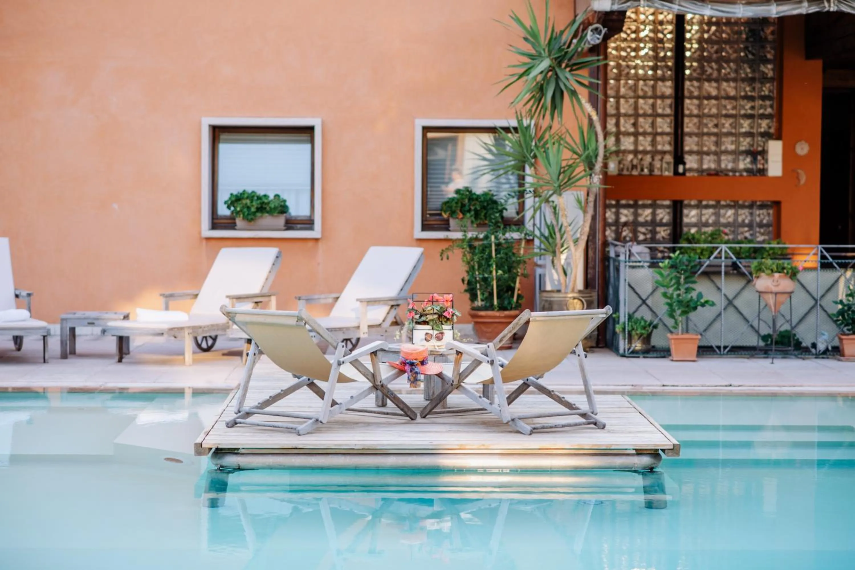 Swimming pool in La Dolce Vita