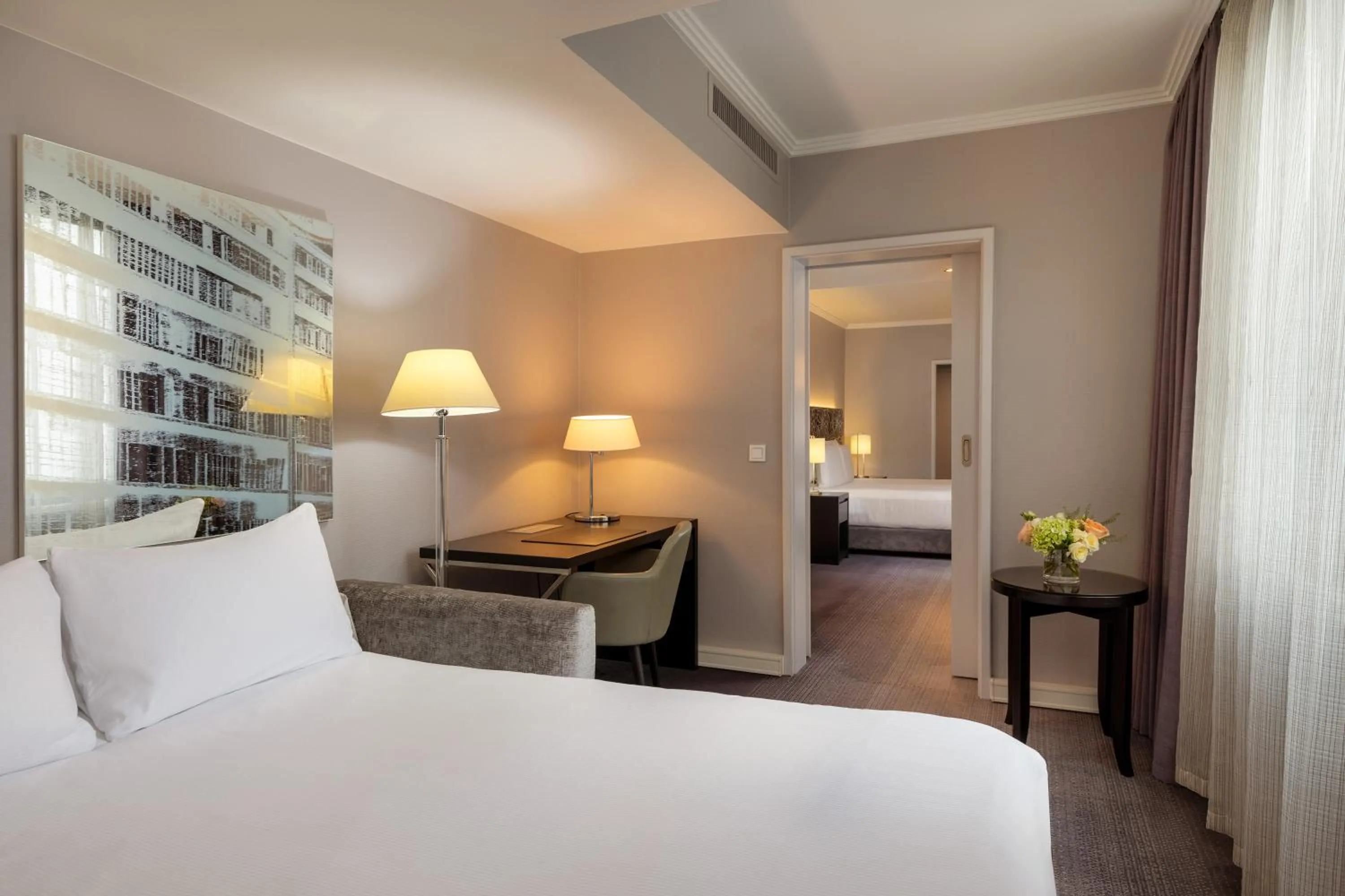 Bedroom, Bed in Hilton Prague Old Town