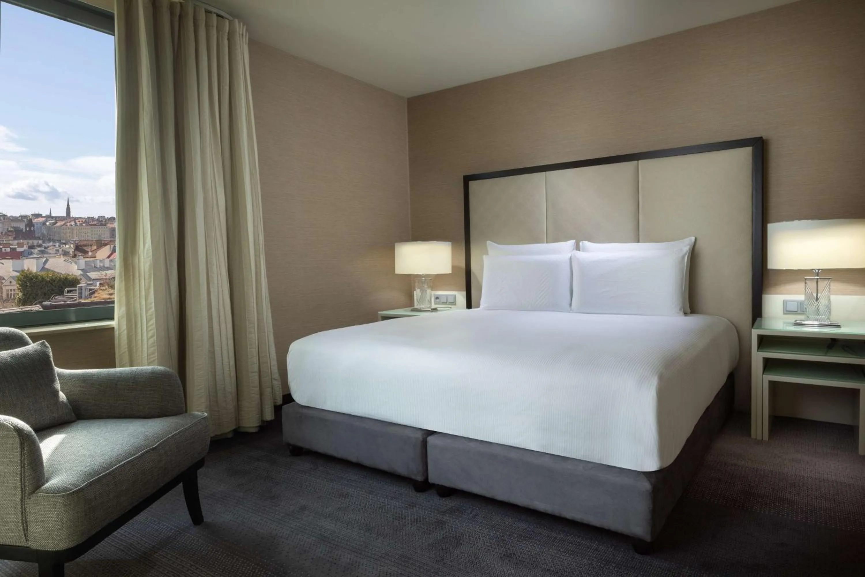 Bed in Hilton Prague Old Town