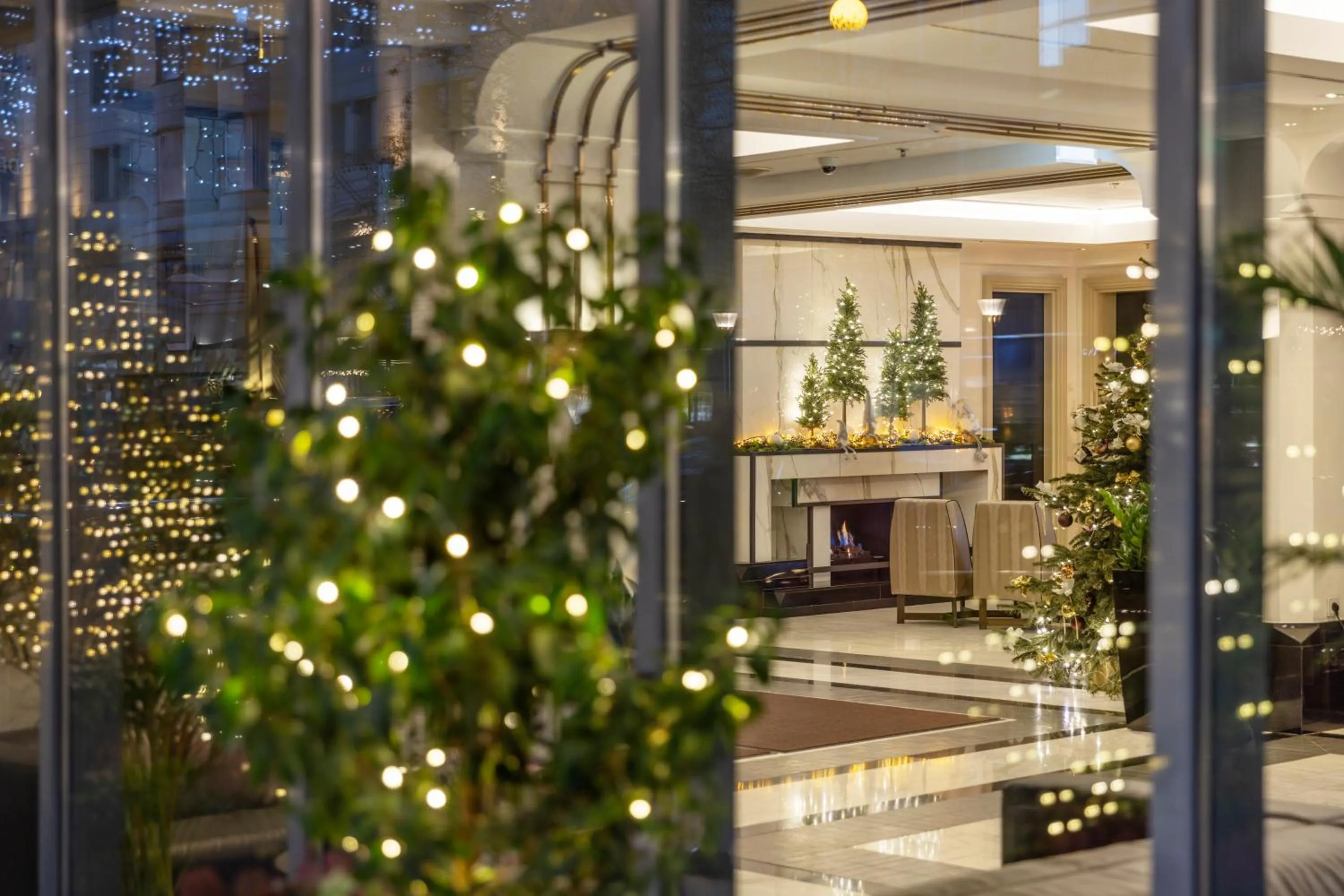 Lobby or reception in Hilton Prague Old Town