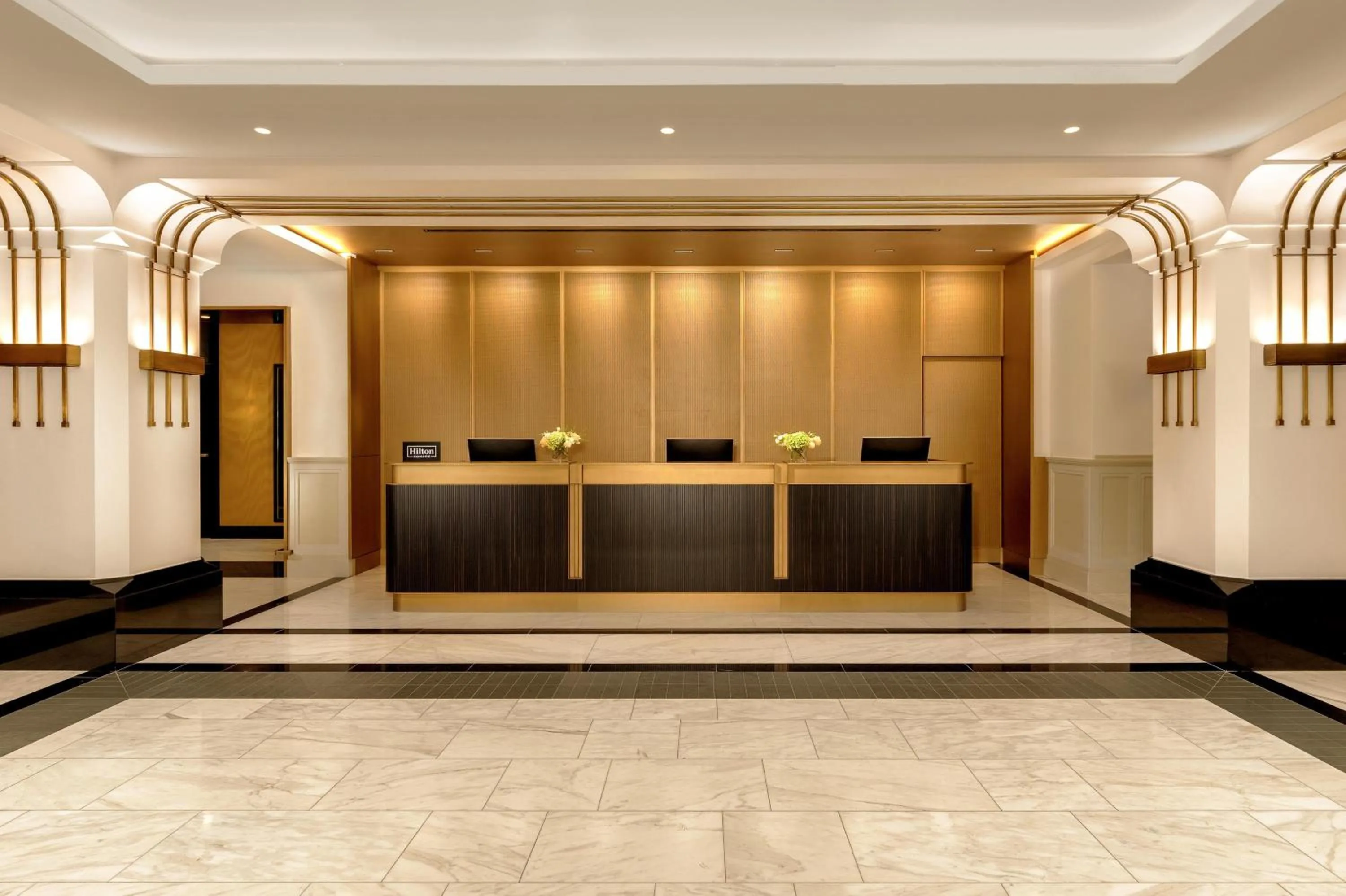 Lobby or reception in Hilton Prague Old Town