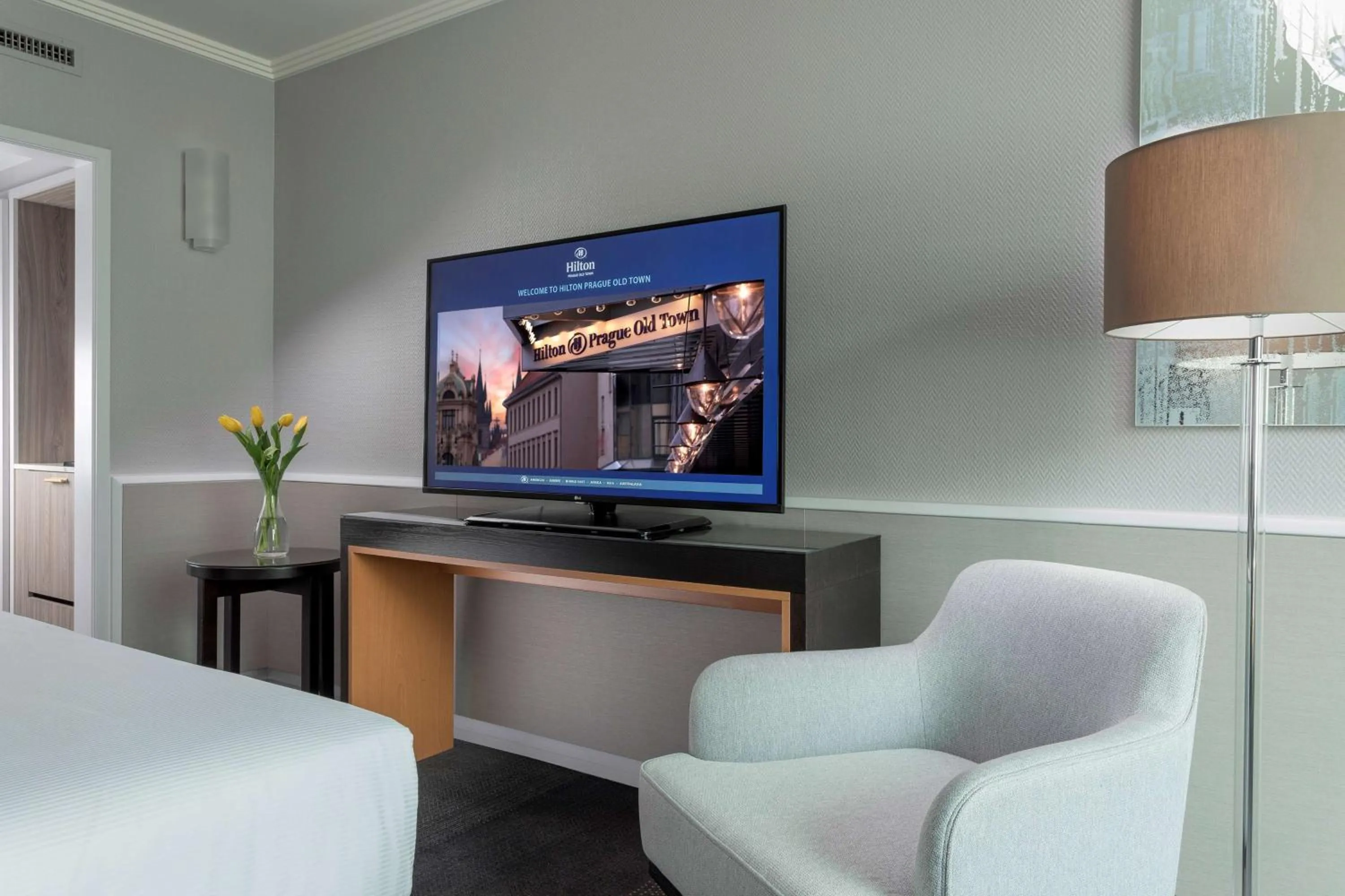 Bedroom, Bed in Hilton Prague Old Town