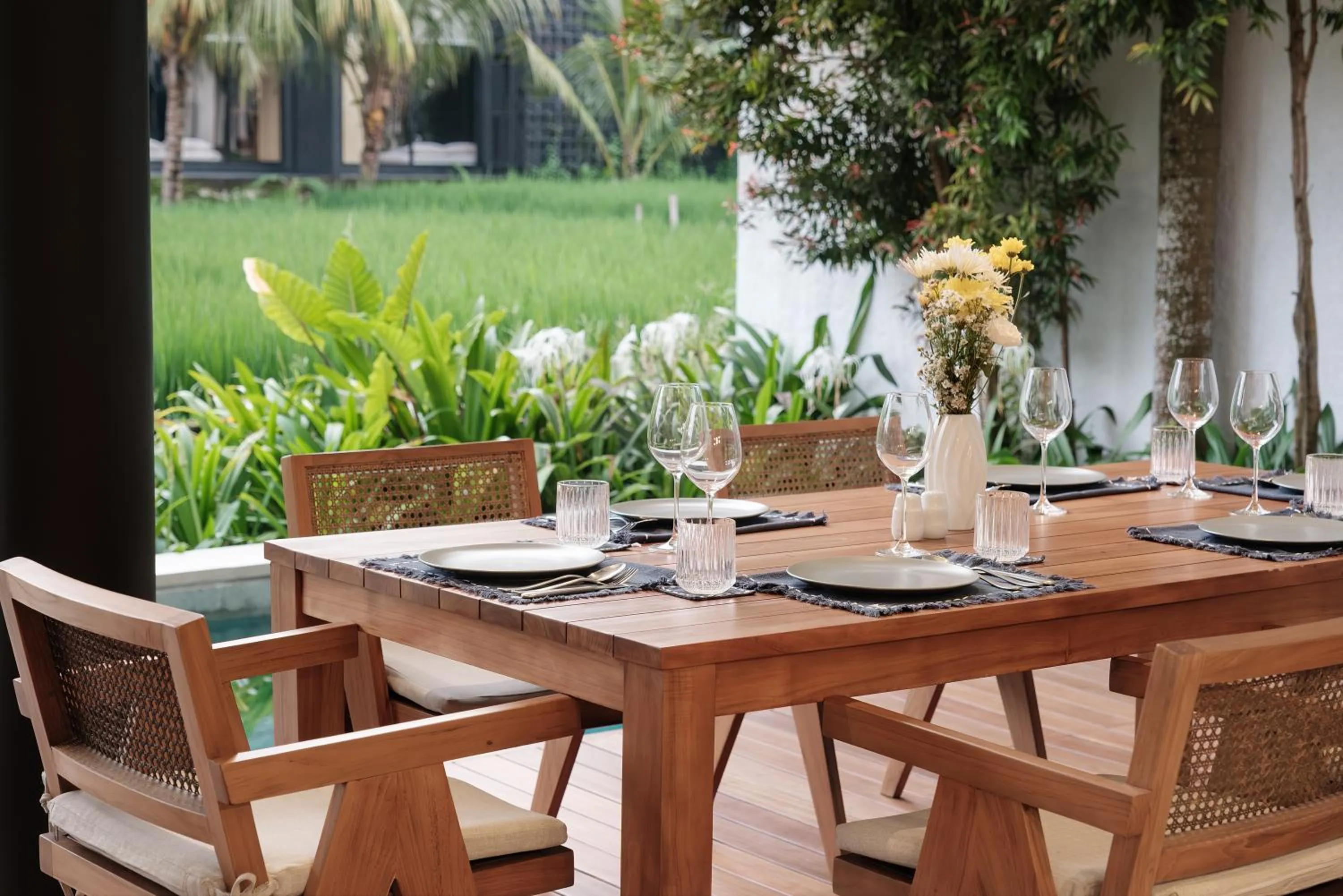 Dining area in Mandala Residences