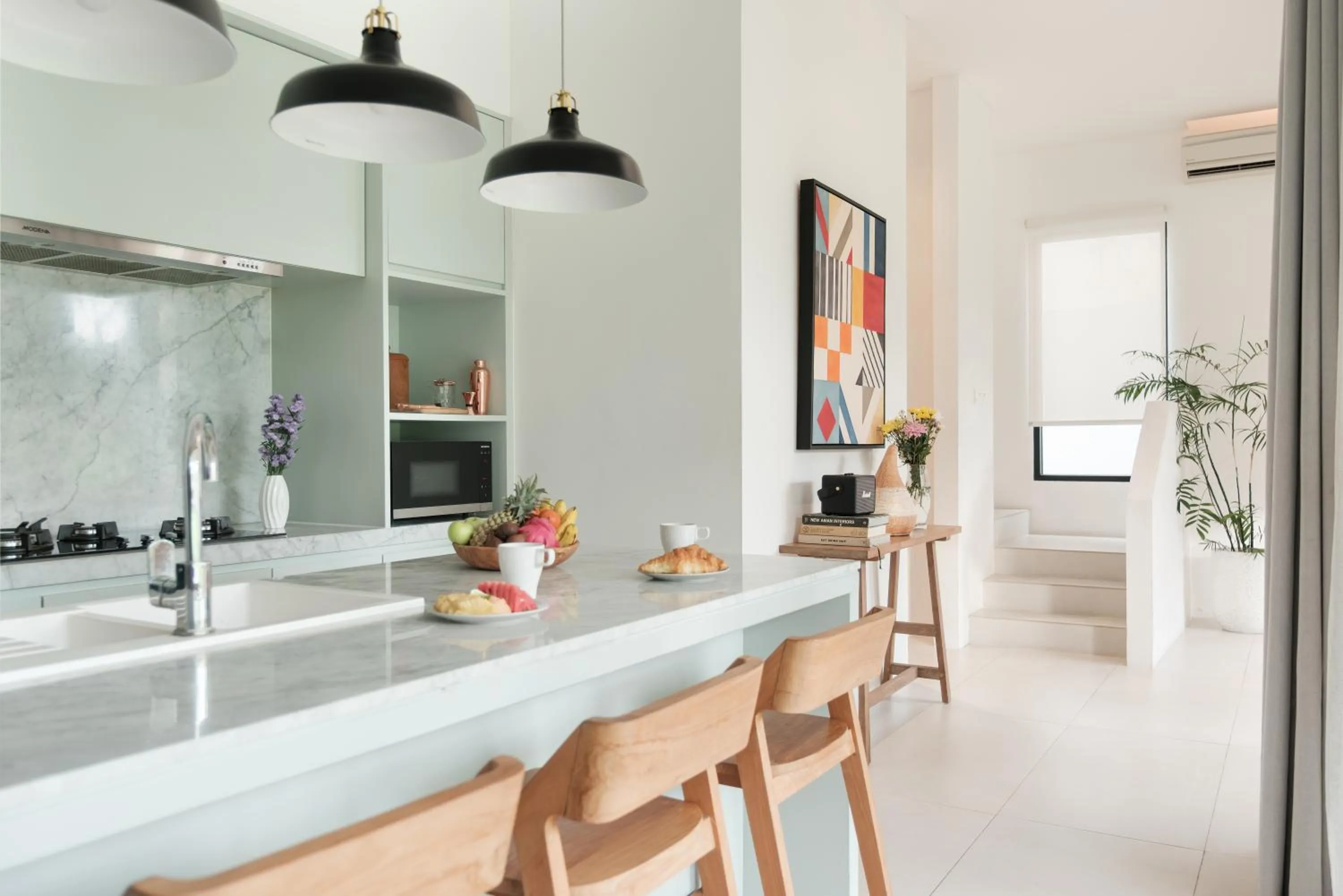 Dining area in Mandala Residences