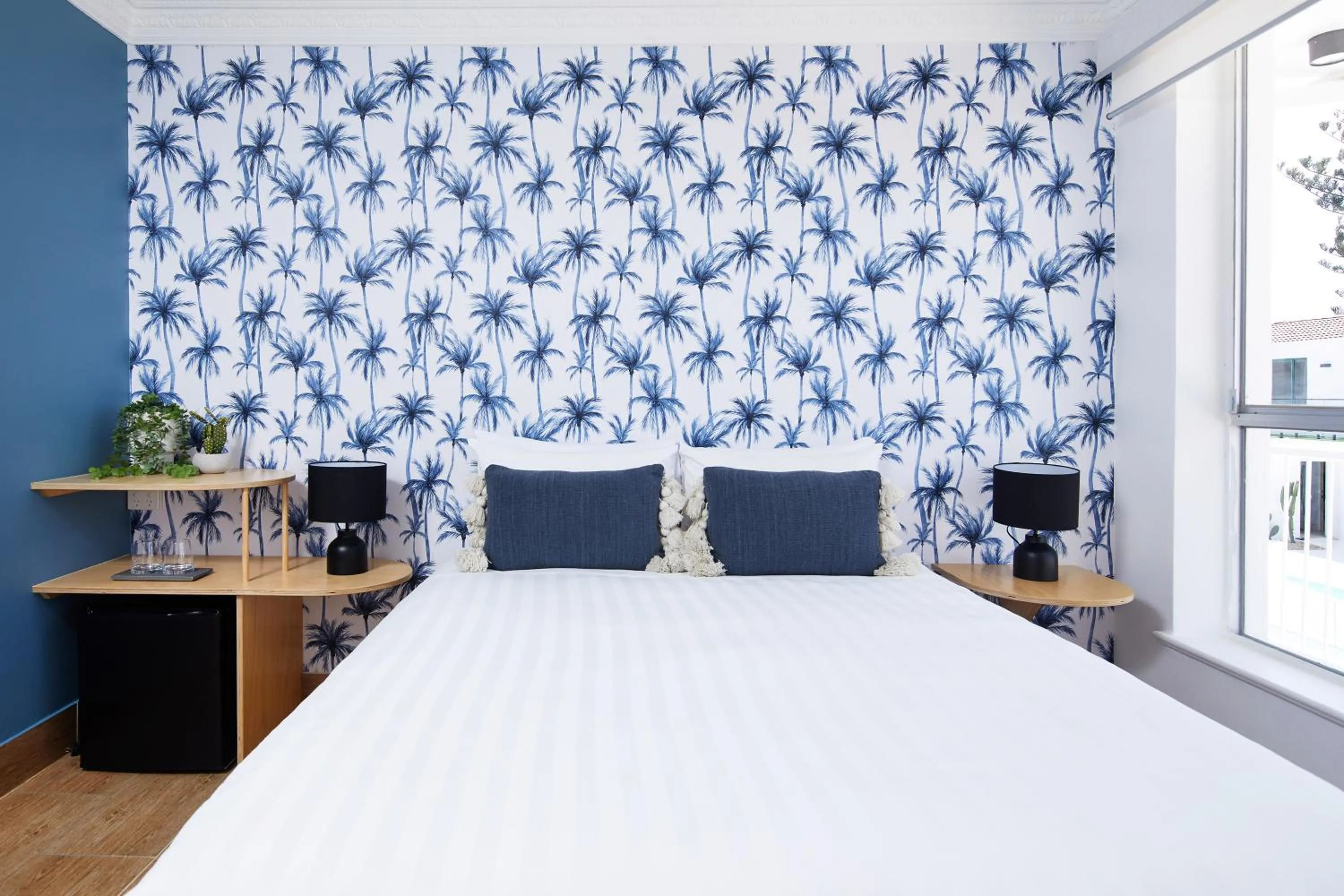 Bed in Tessa's on the Beach