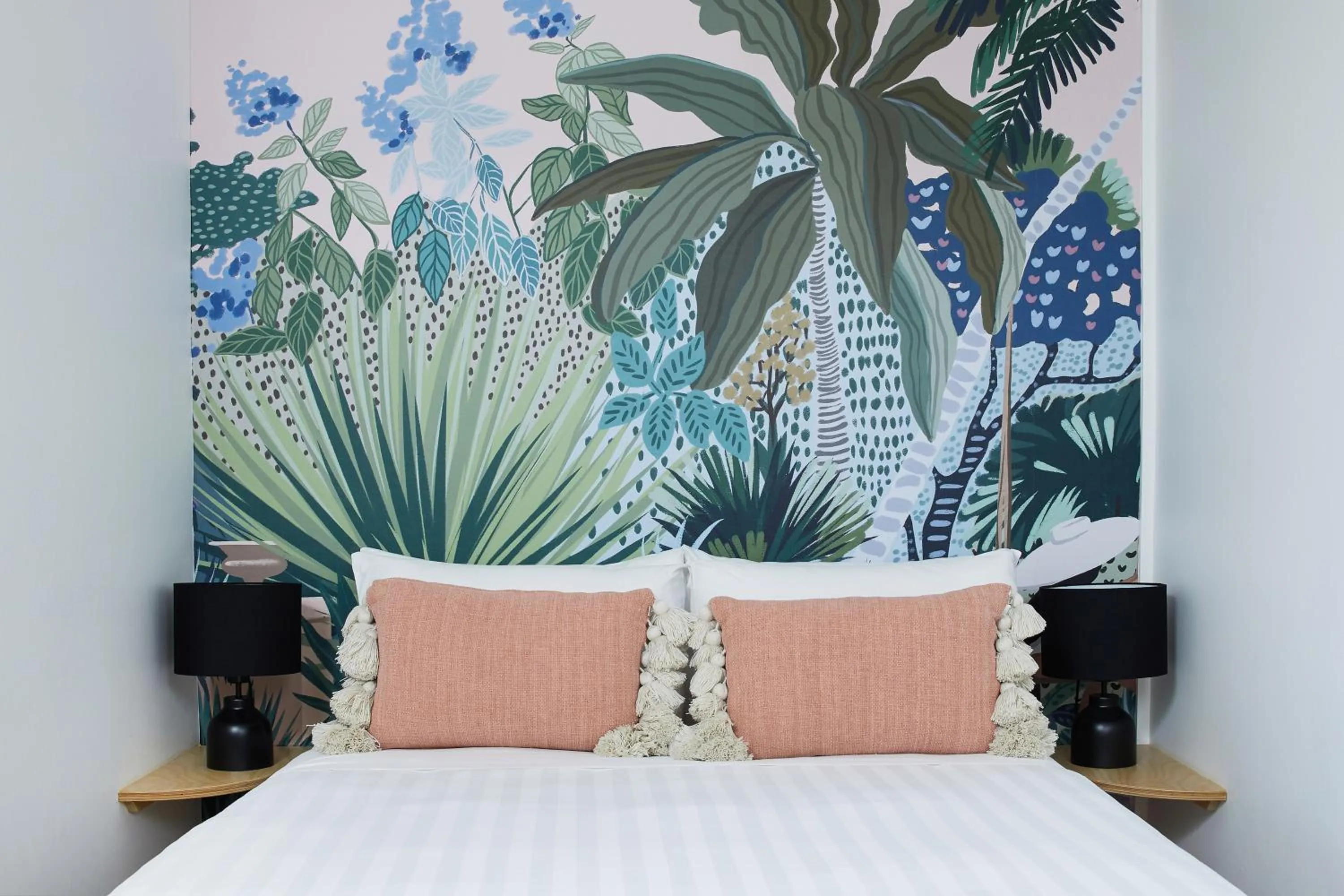 Bed in Tessa's on the Beach