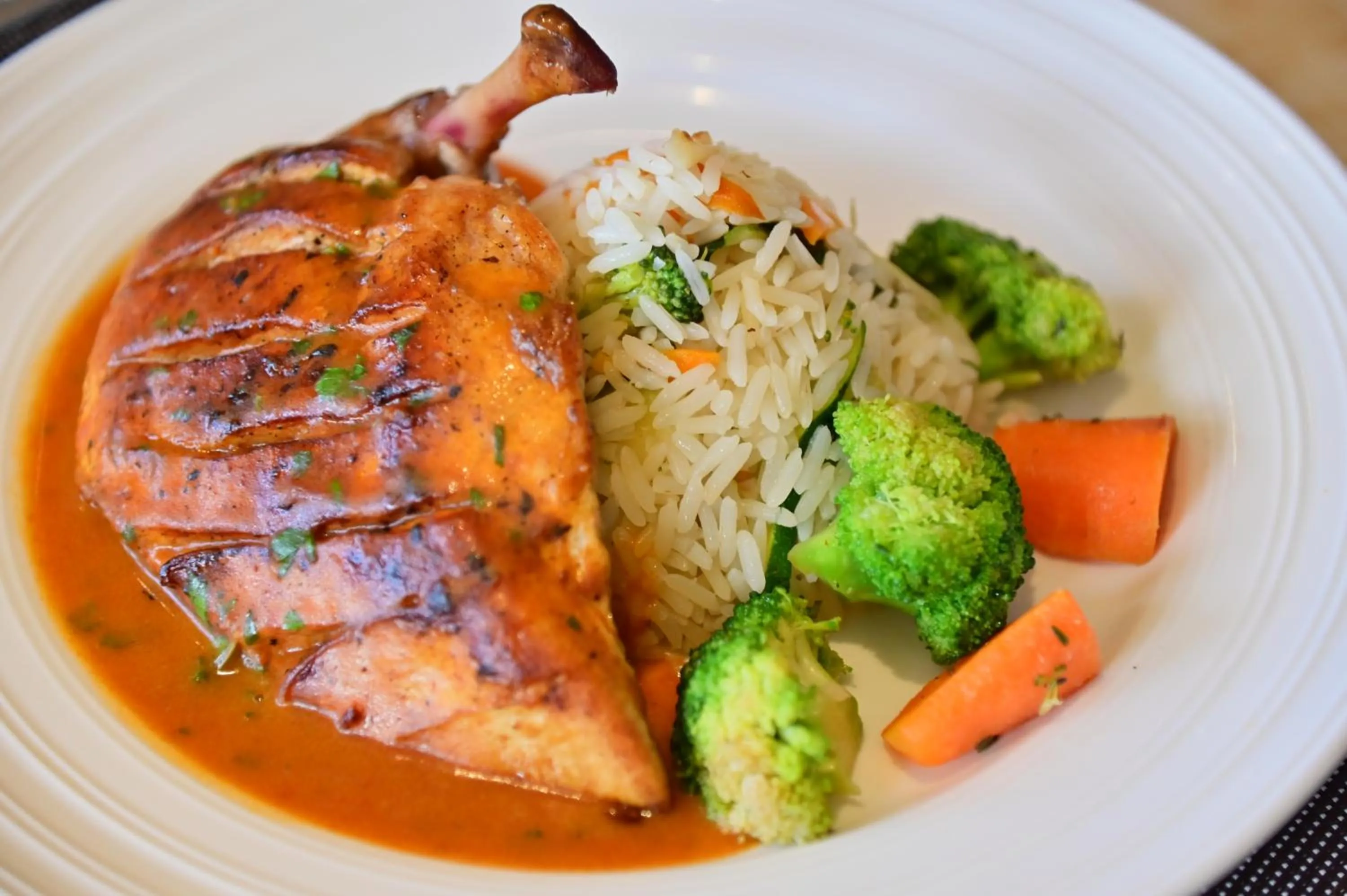 Food and drinks in De Leopol Hotel