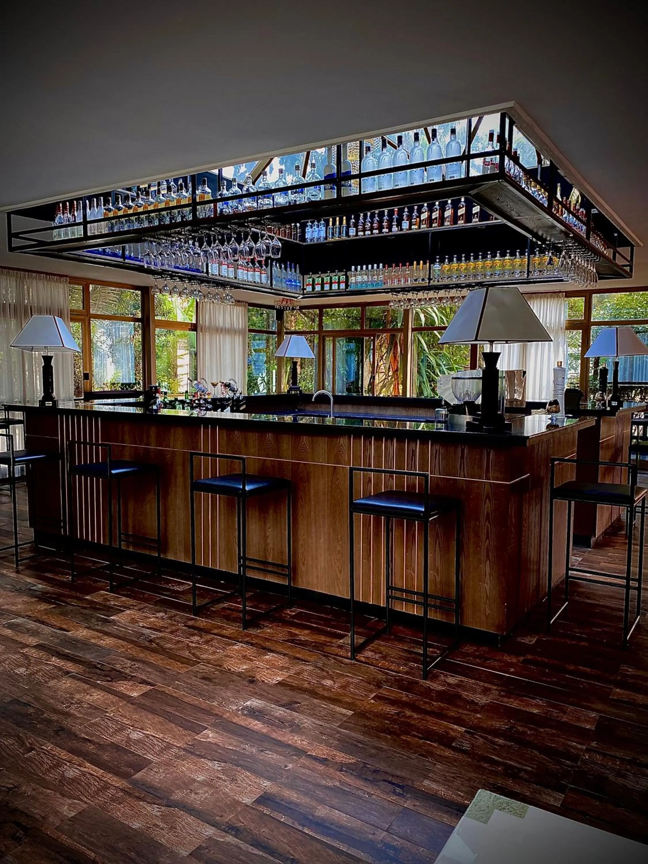 Lounge or bar in De Leopol Hotel