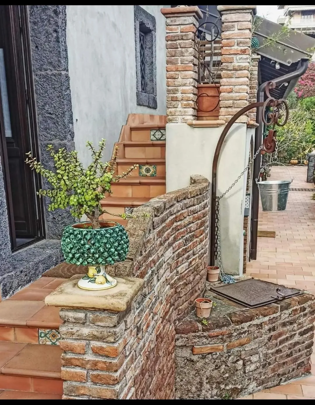 Patio in Il Giardino di Galatea