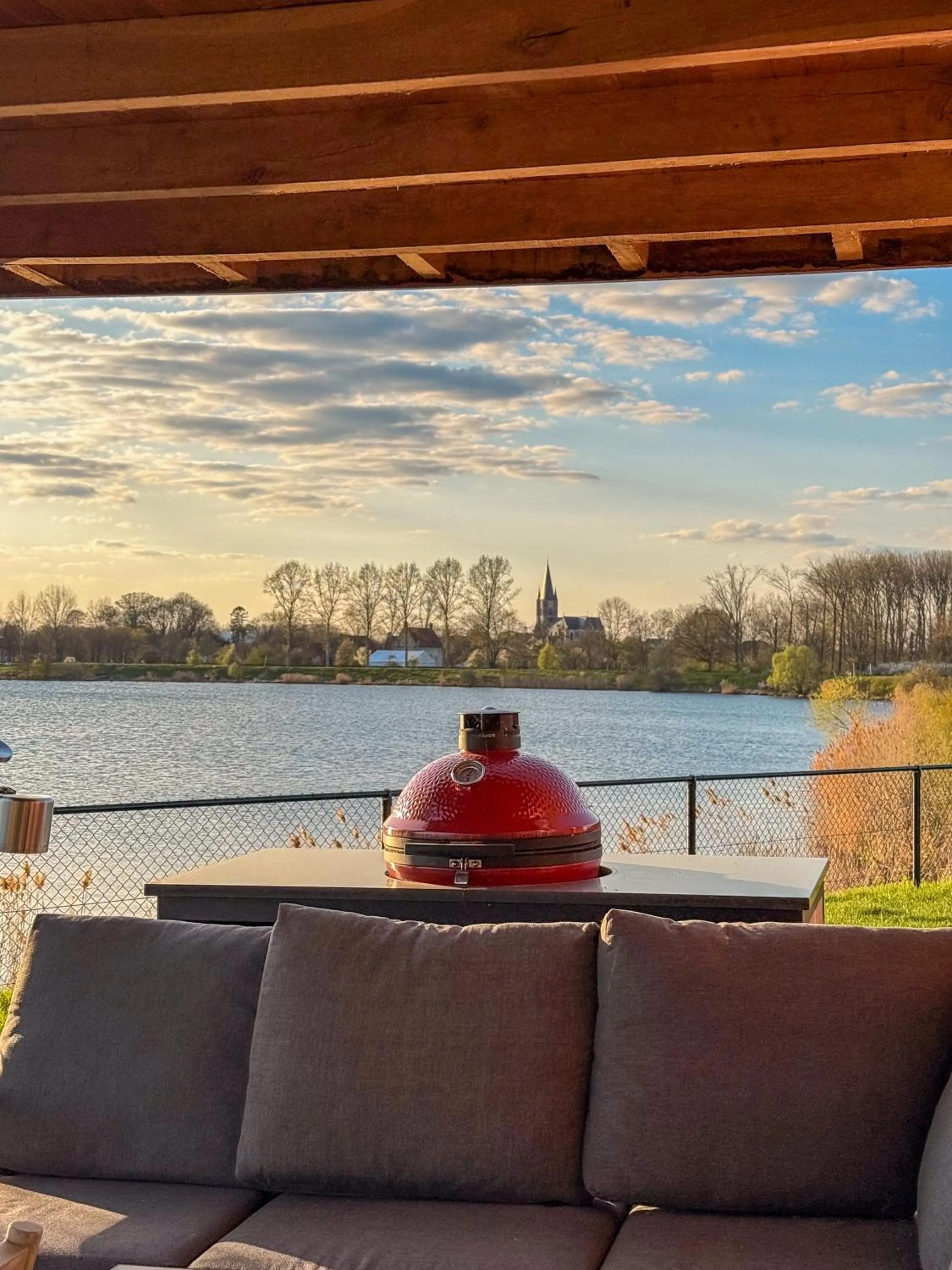 Patio in Parc Maasresidence Thorn