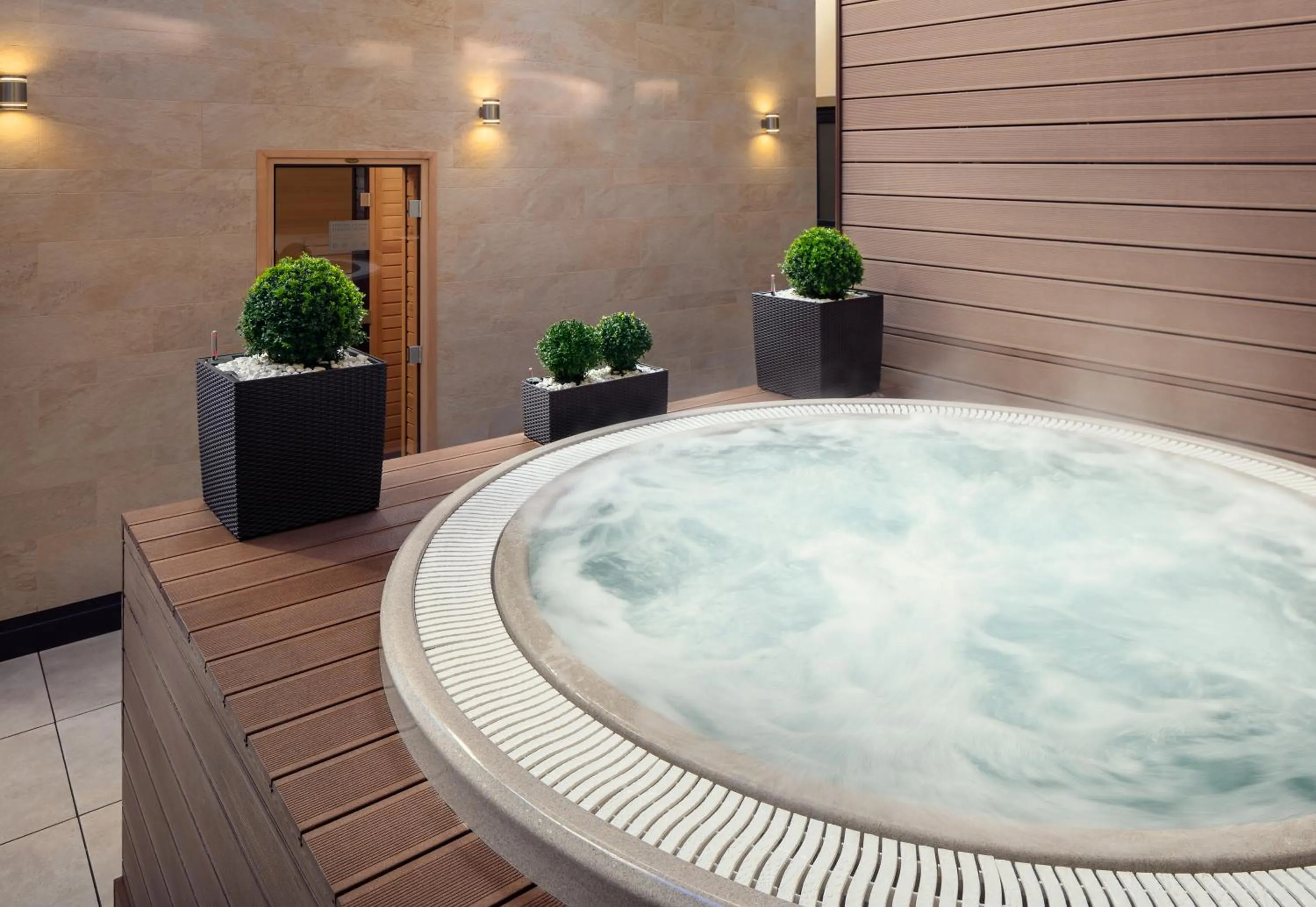 Hot Tub in Congress & Wellness Hotel Olsanka