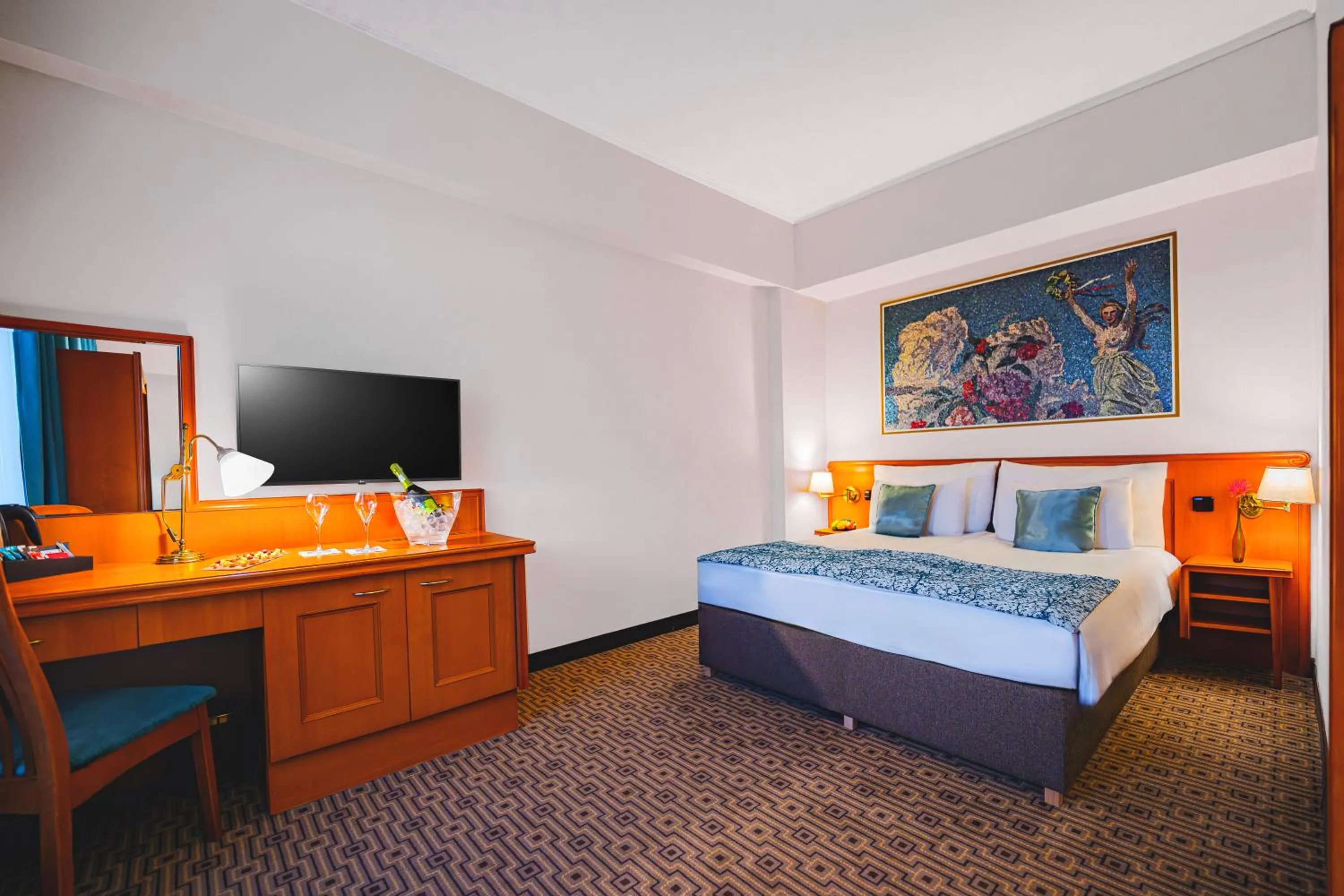 Bedroom, Bed in Grand Hotel International - Czech Leading Hotels