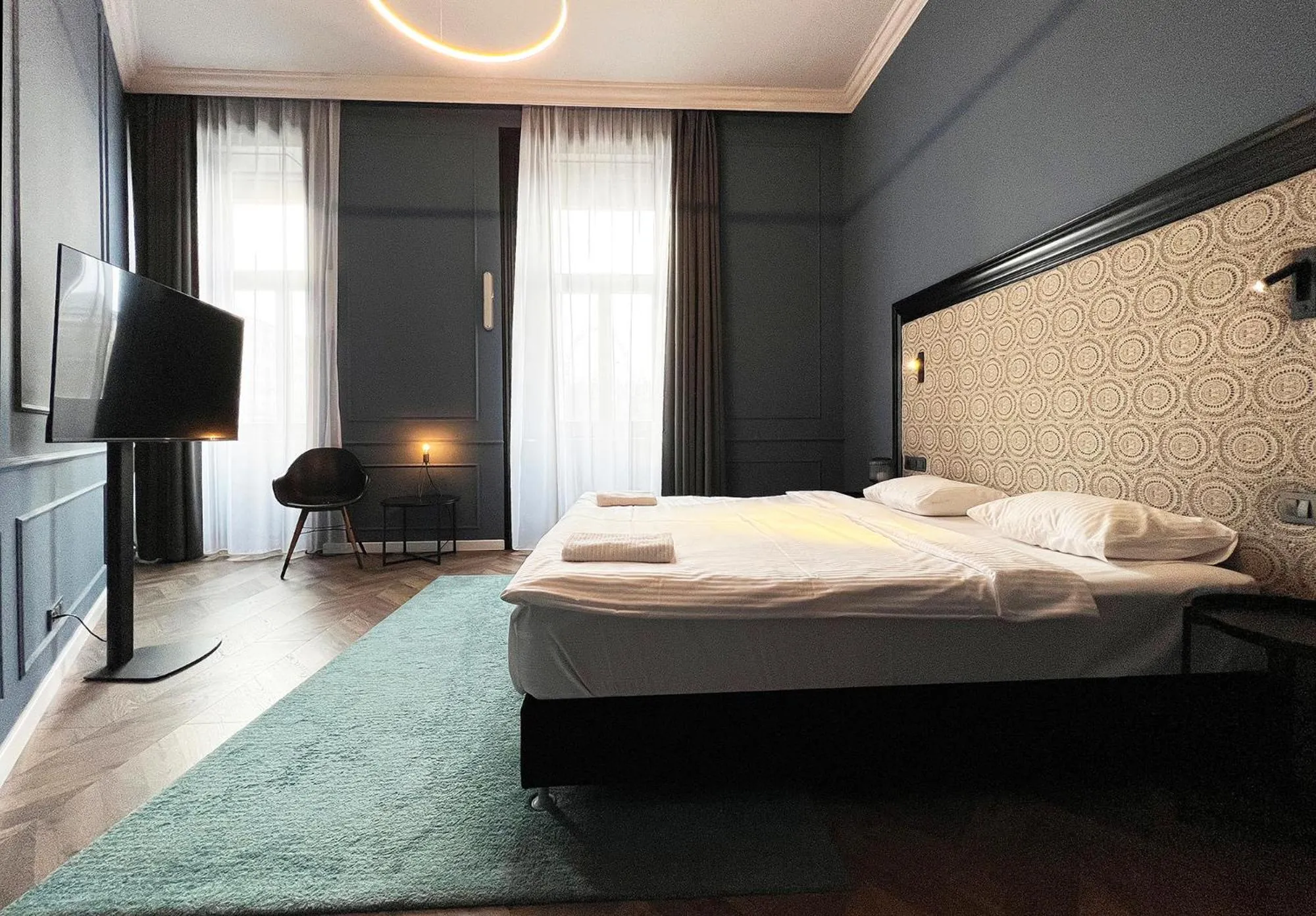 Bedroom, Bed in Rumor Rooms