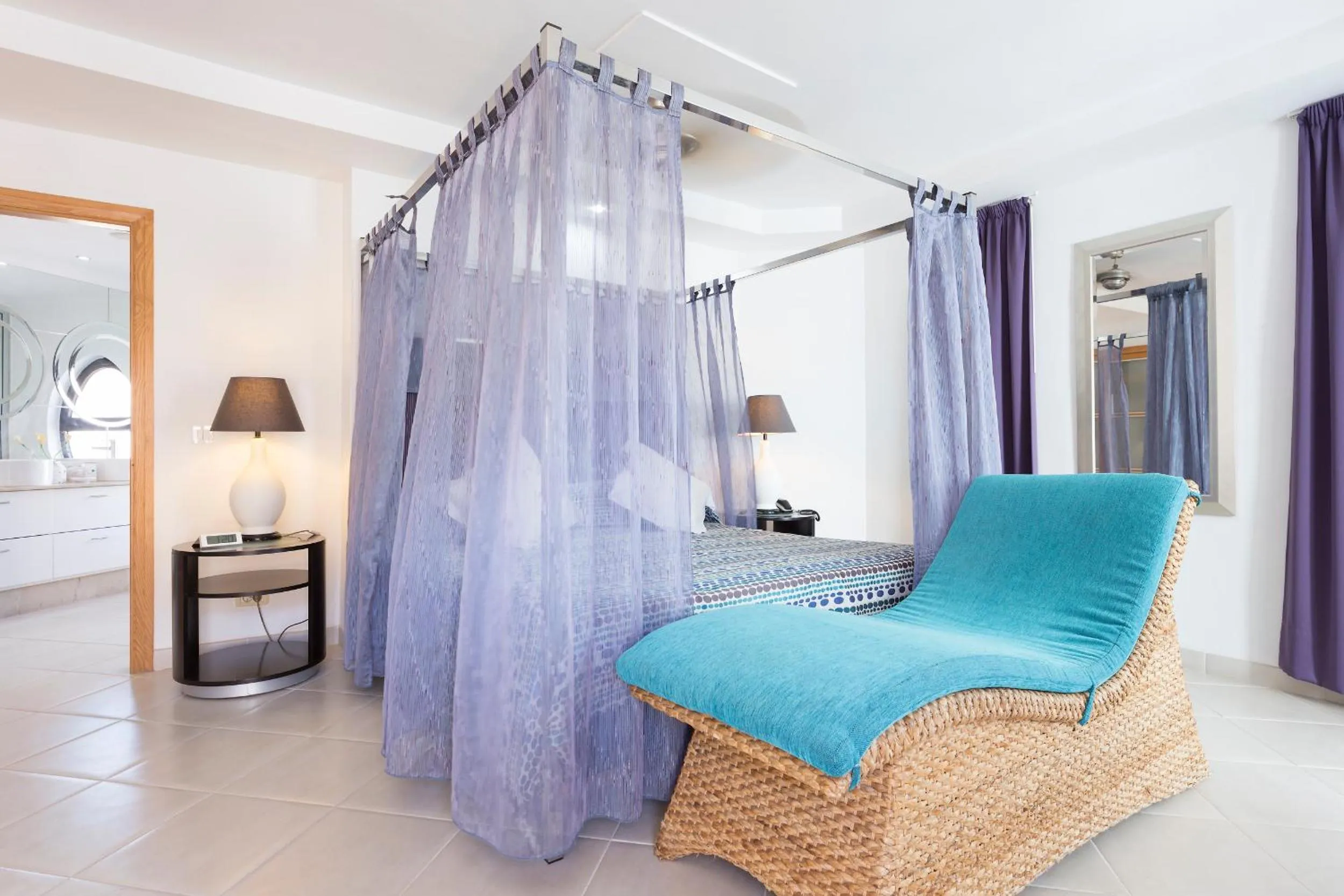 Bed in Atlas Suites Tenerife by EnjoyaHome