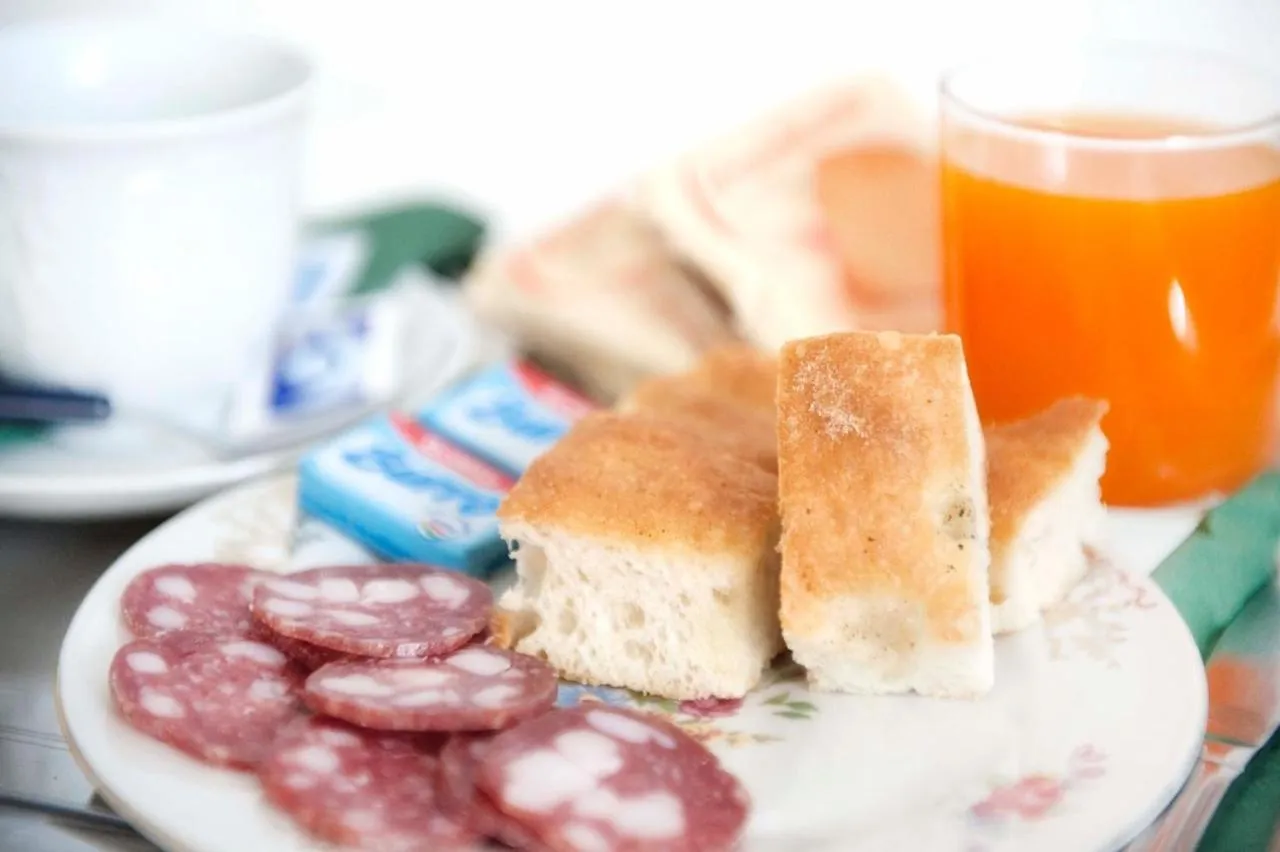 Food close-up in A due Passi