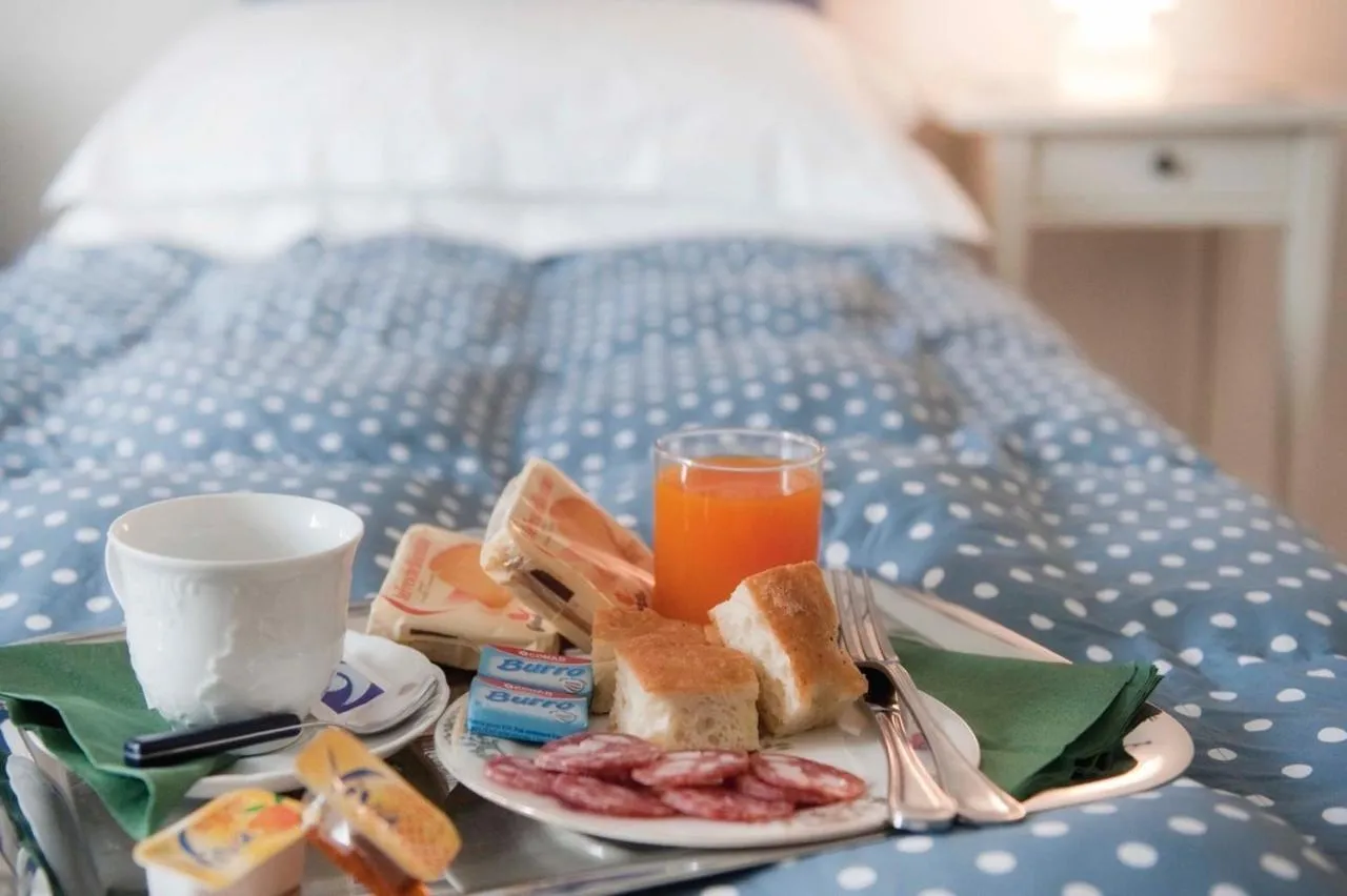 Food close-up, Bed in A due Passi