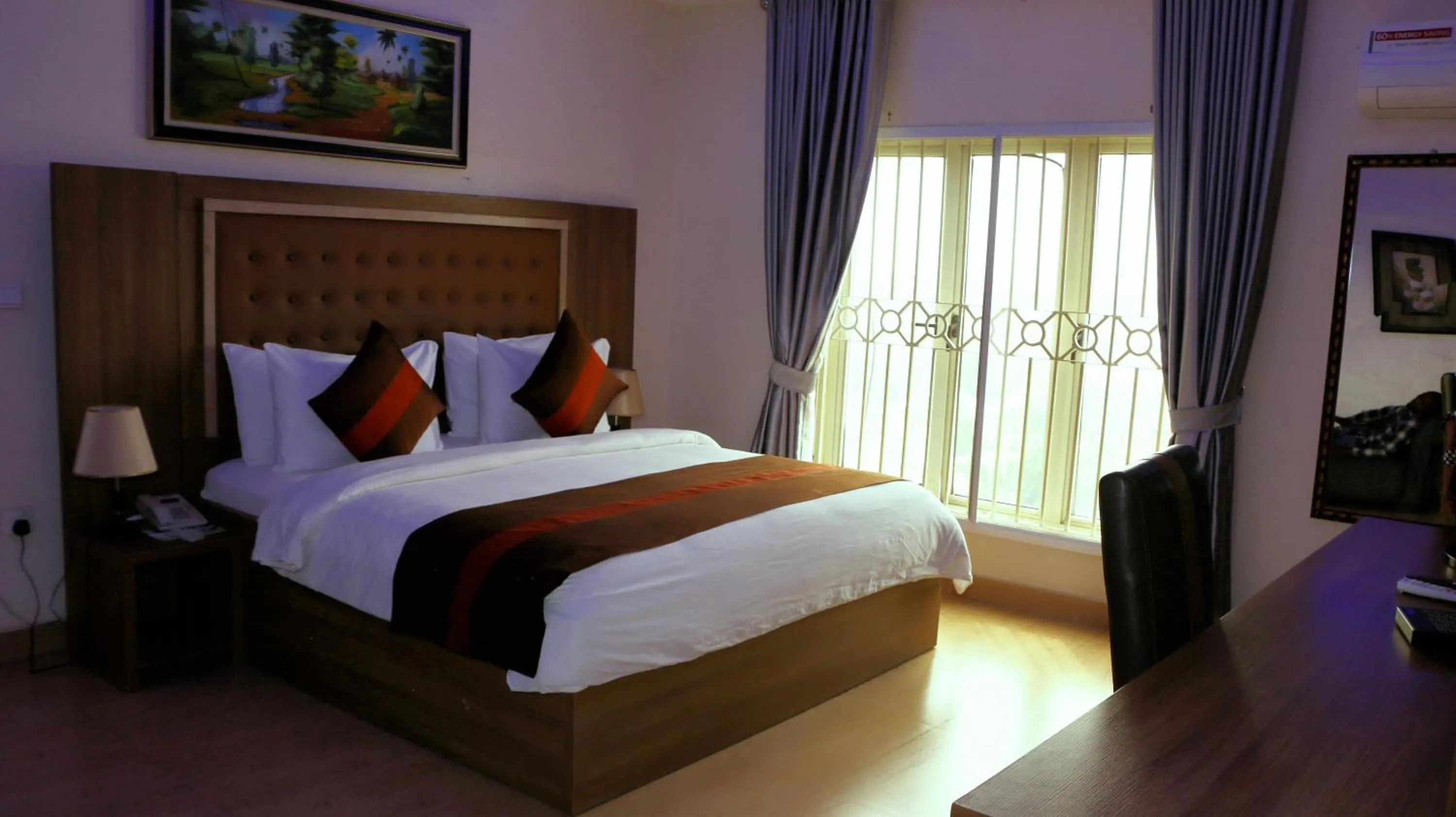 Bed in Nisa Wellness Retreat