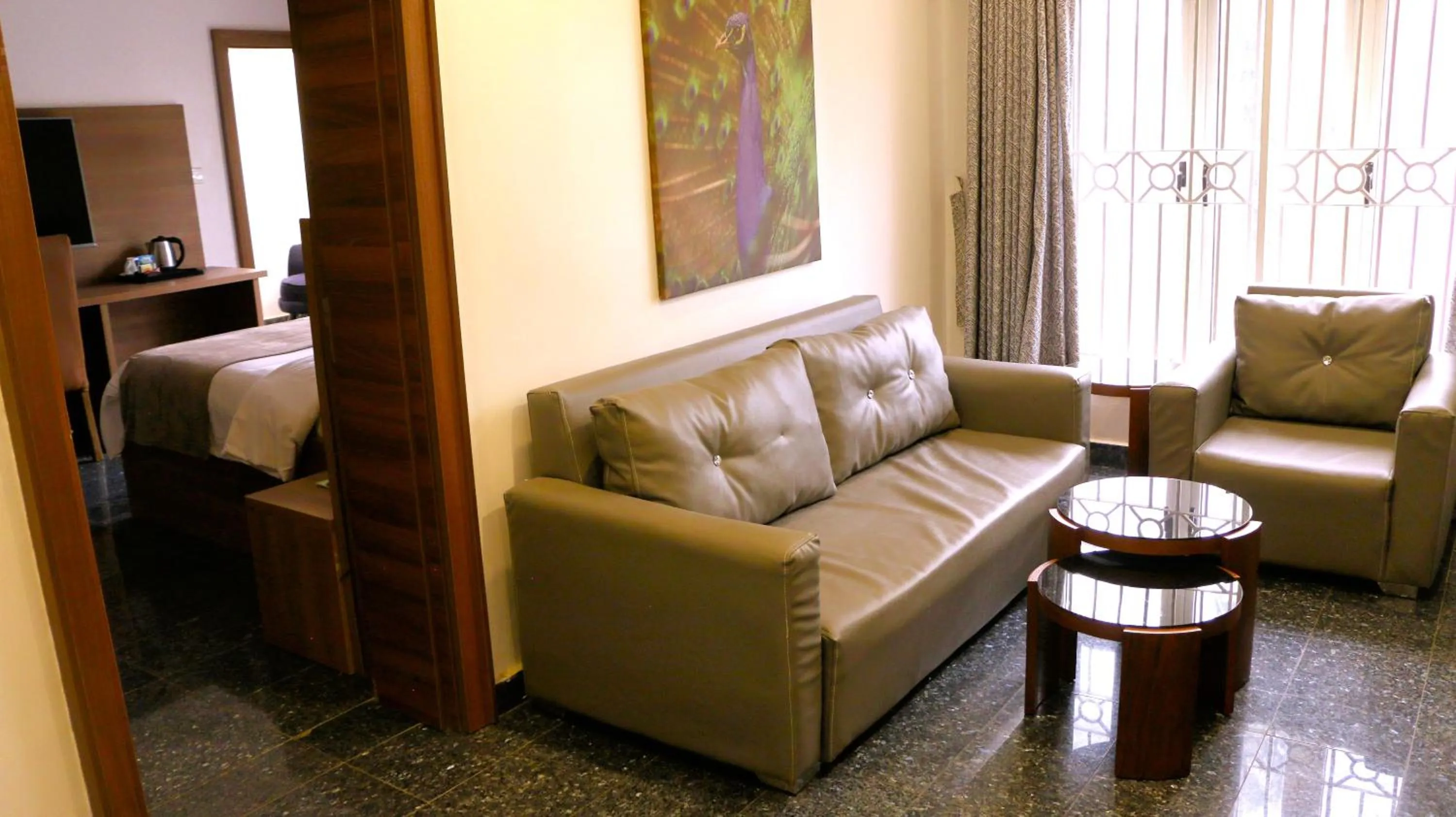 Living room in Nisa Wellness Retreat