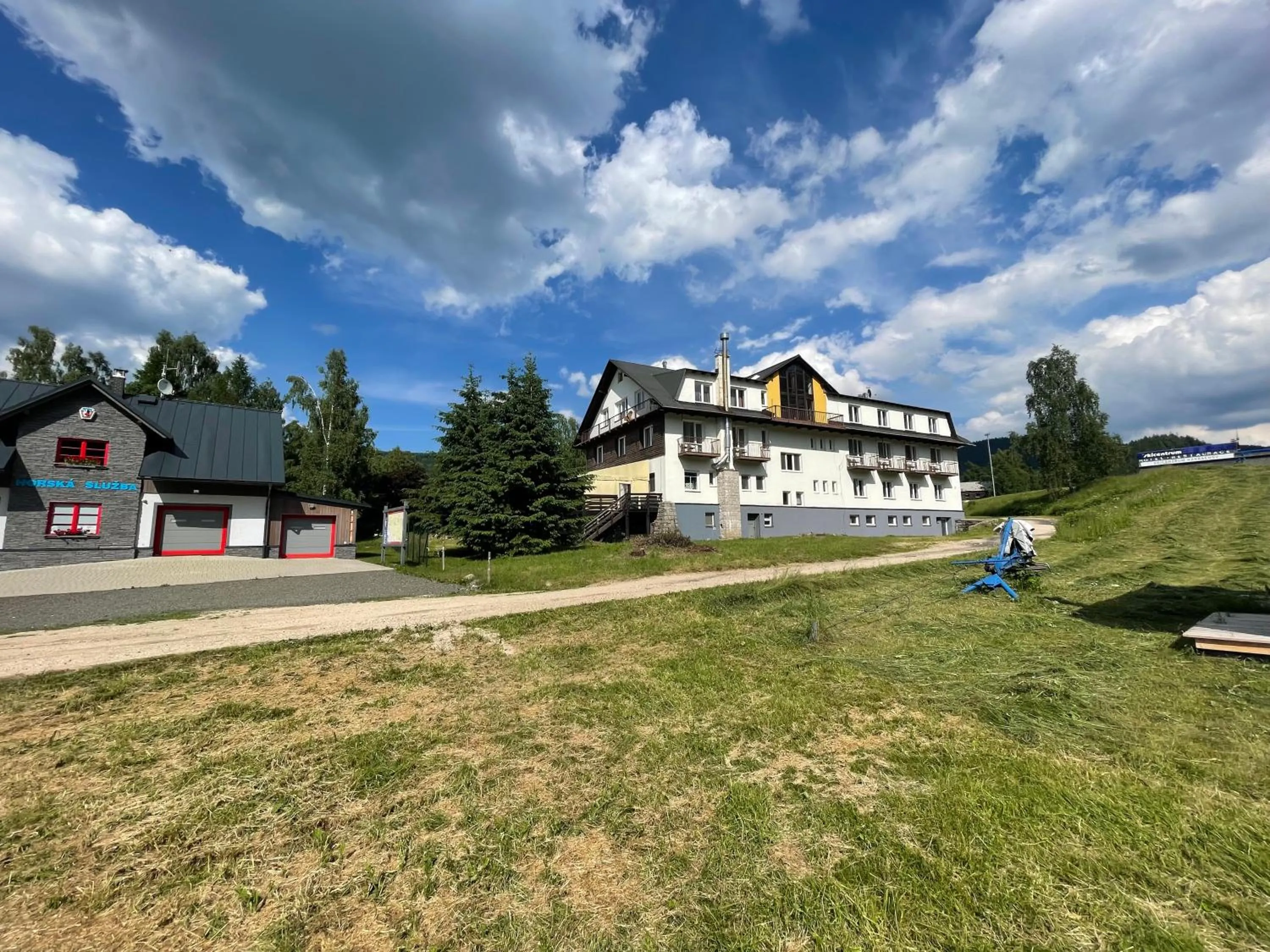Property building in Hotel Harrachov Inn