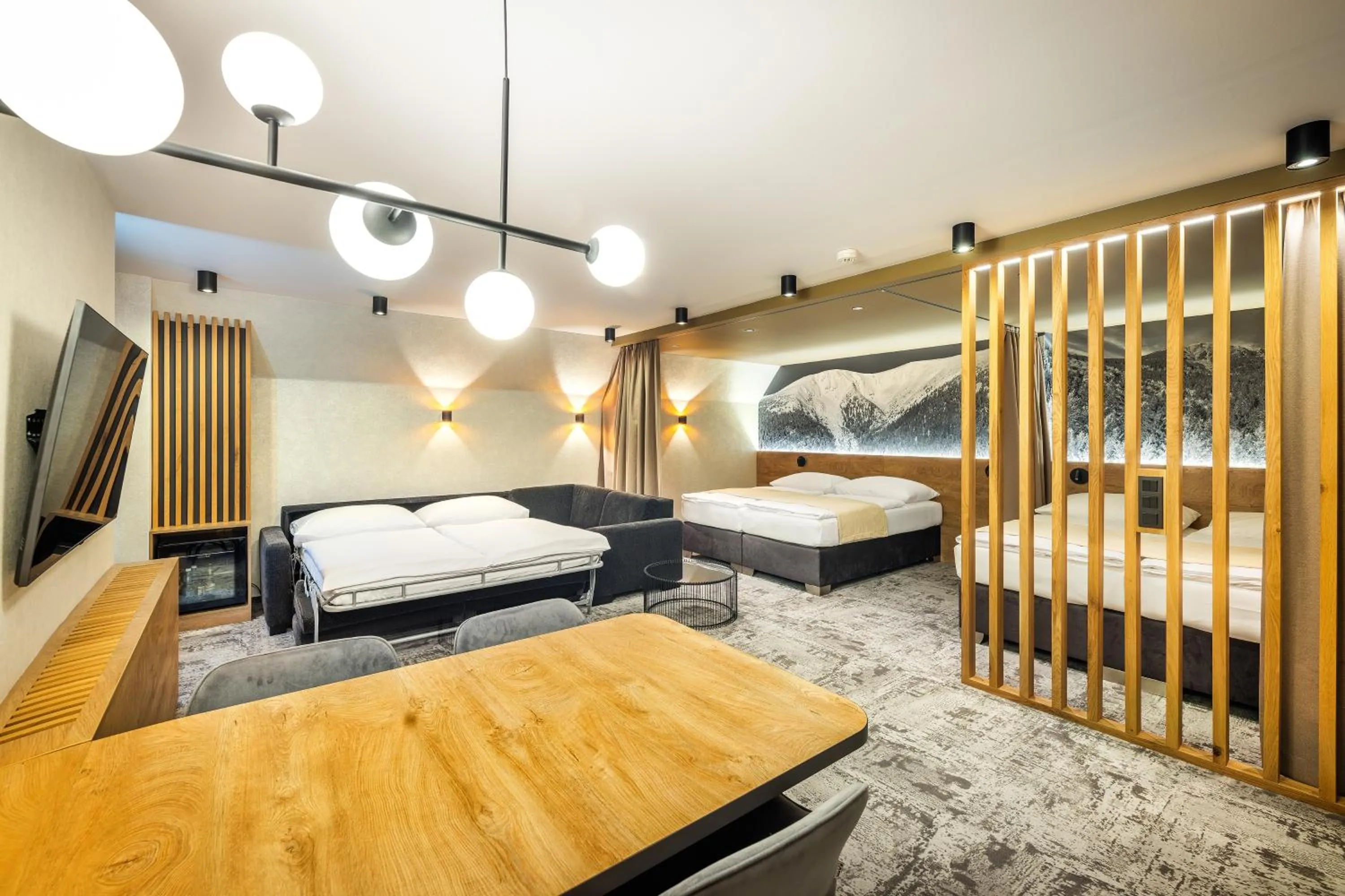 Bed in Harmony Hotel