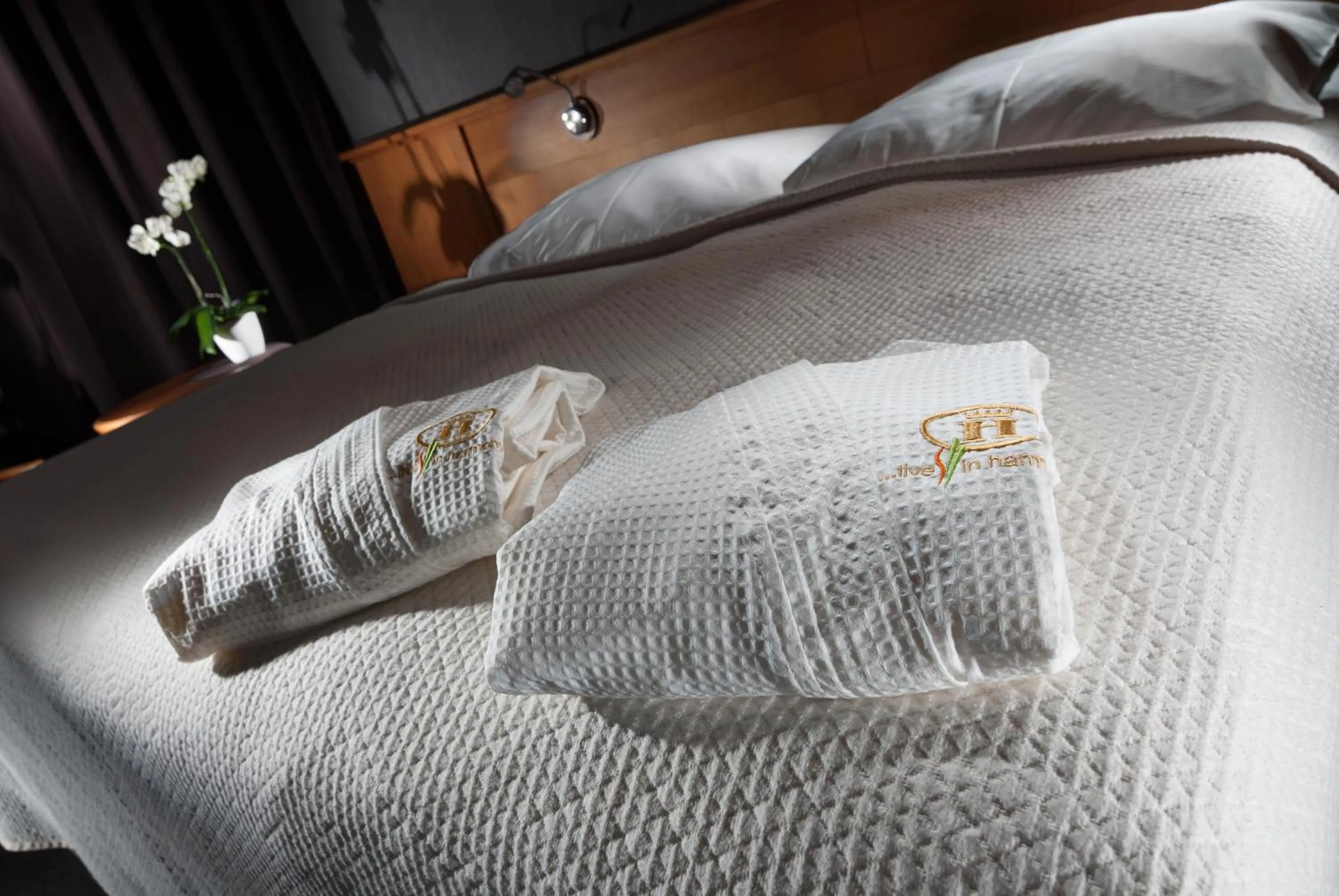 Bed in Harmony Hotel