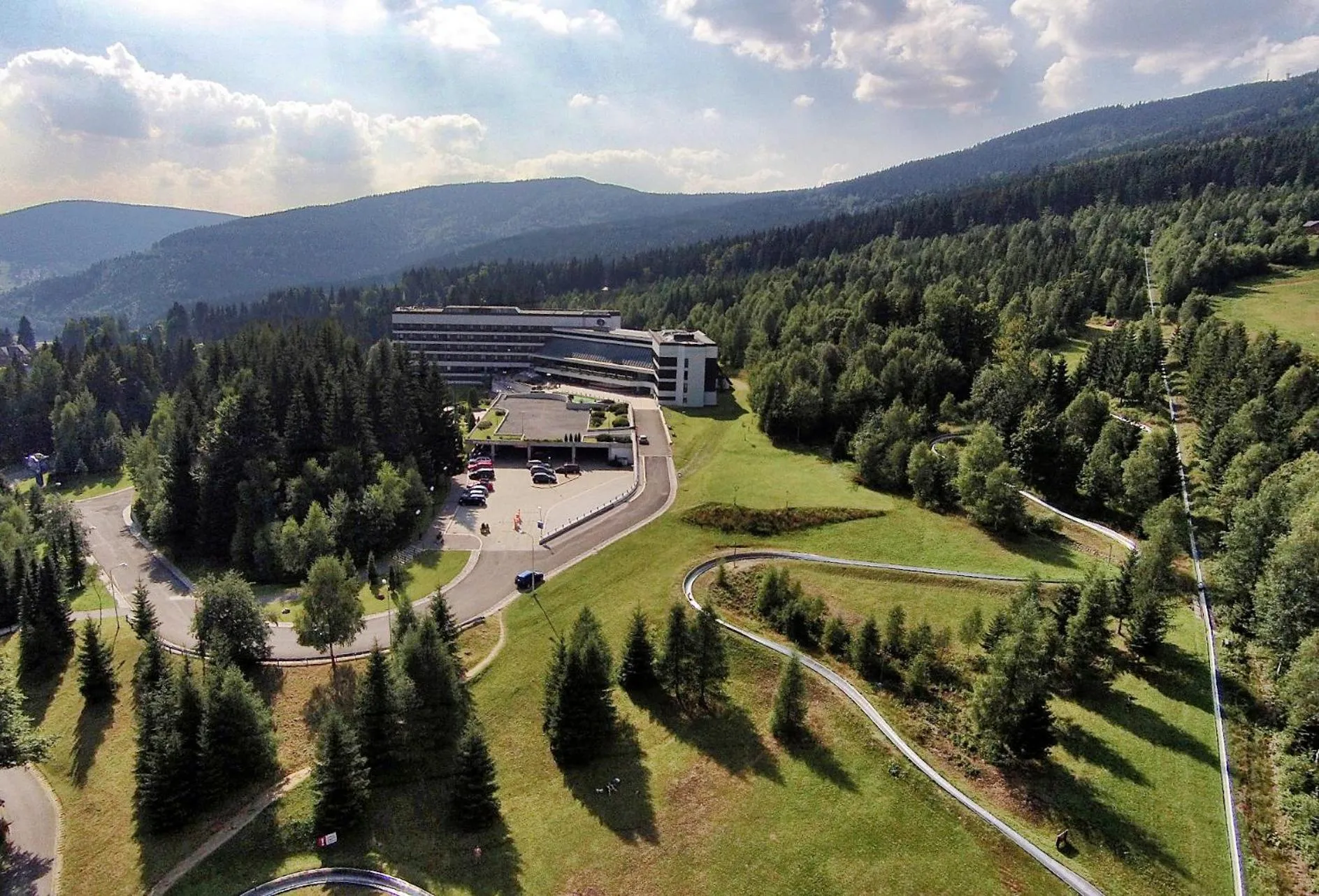 Property building in Harmony Hotel