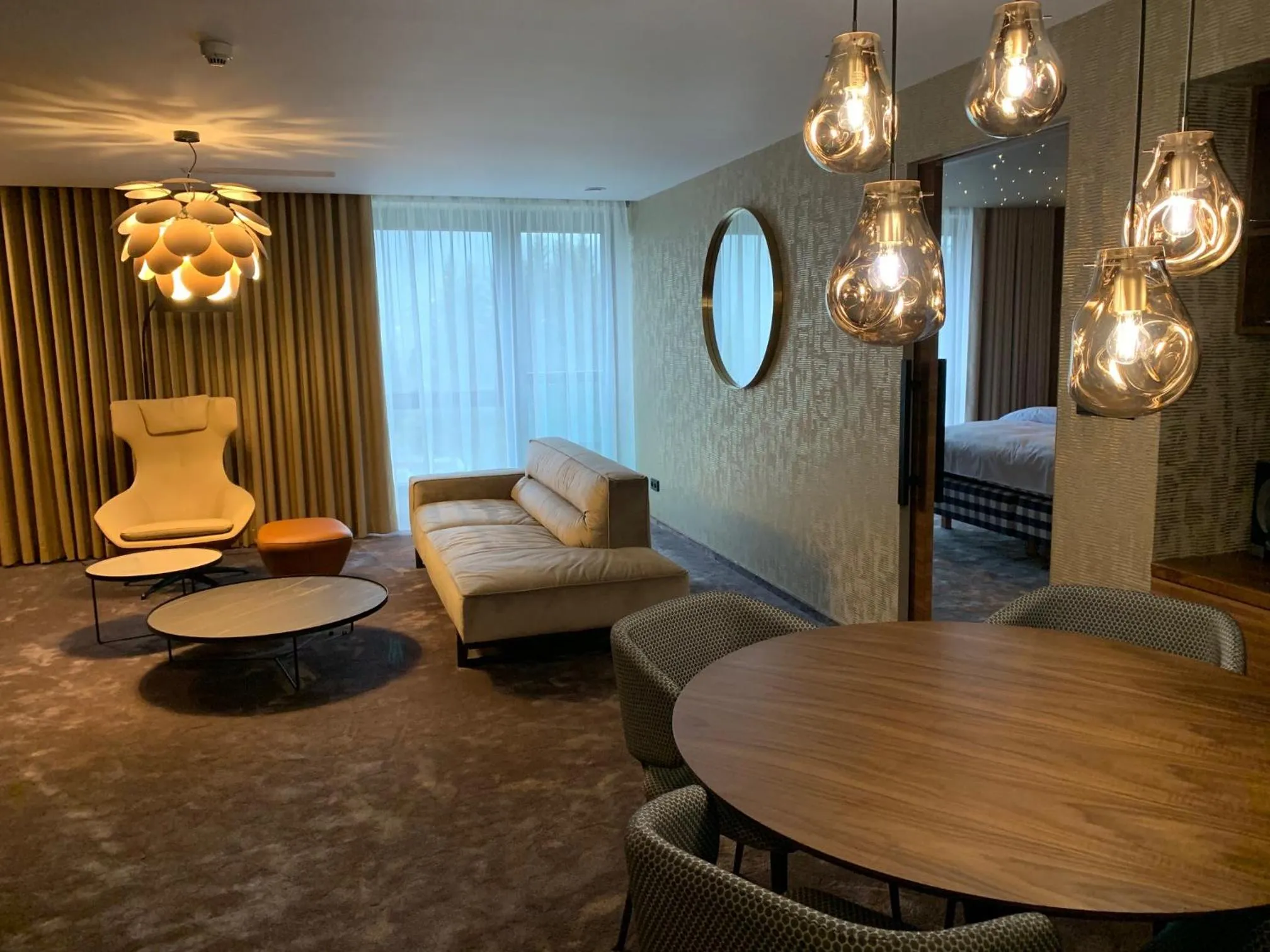 Living room in Harmony Hotel