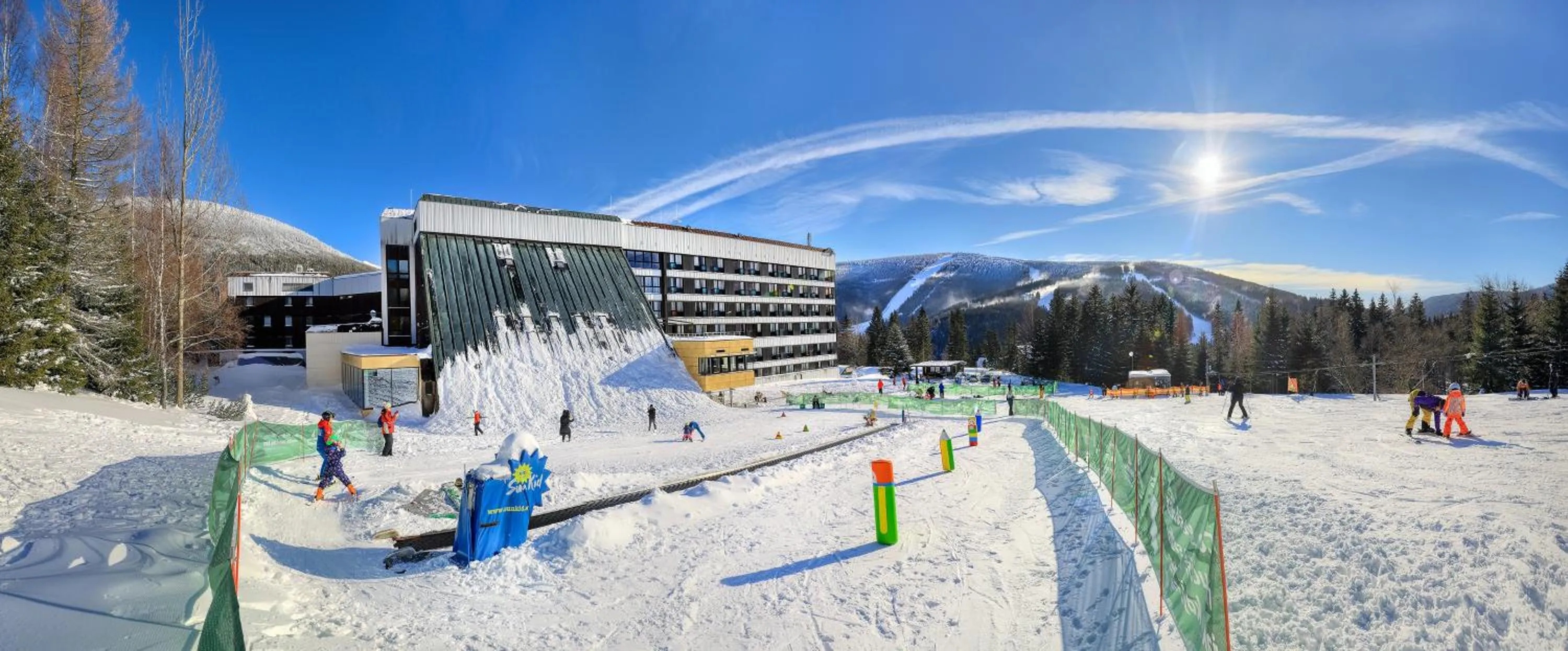 Property building in Harmony Hotel